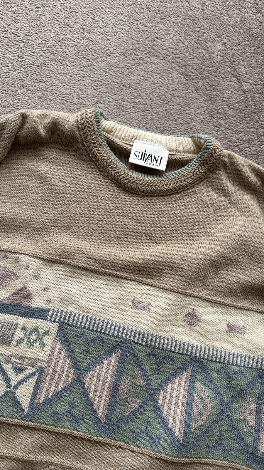 Coogi Coogi Grandpa Core Retro Vibe Vintage Silk Cable Knit Jumper Size US M / EU 48-50 / 2 - 4 Thumbnail