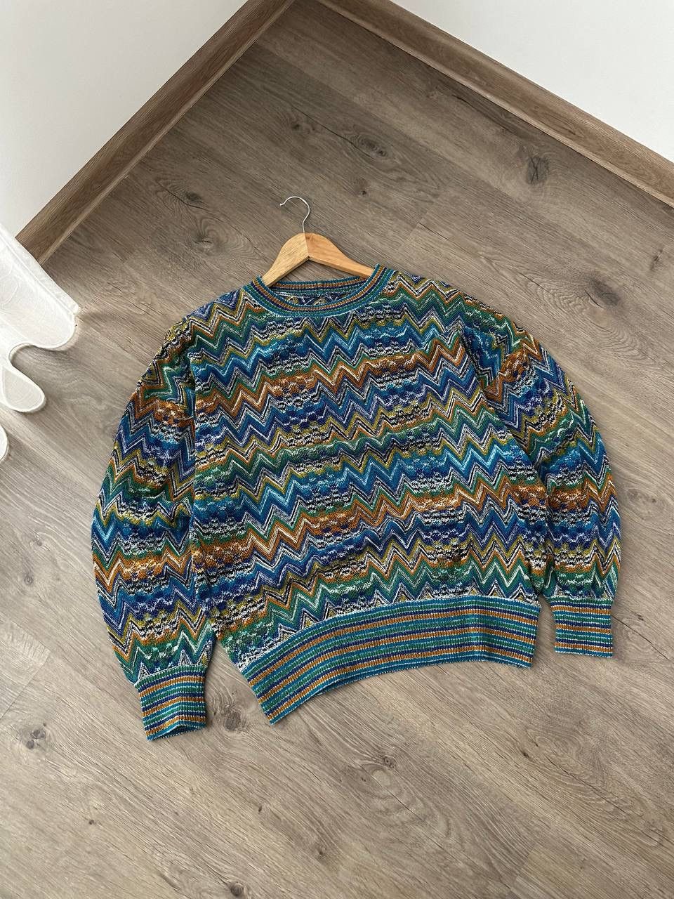 Missoni × Vintage Vintage Missoni Multicolour Pull International Sweater Size US L / EU 52-54 / 3 - 4 Thumbnail
