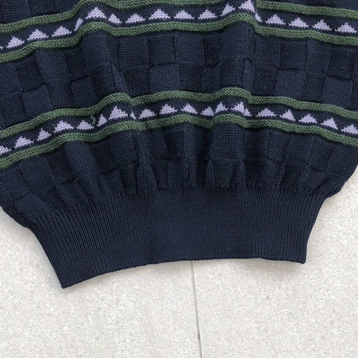 Burberry Vintage Burberrys Sport Wool Knitted Logo Patch Sweatshirts Size US M / EU 48-50 / 2 - 6 Thumbnail
