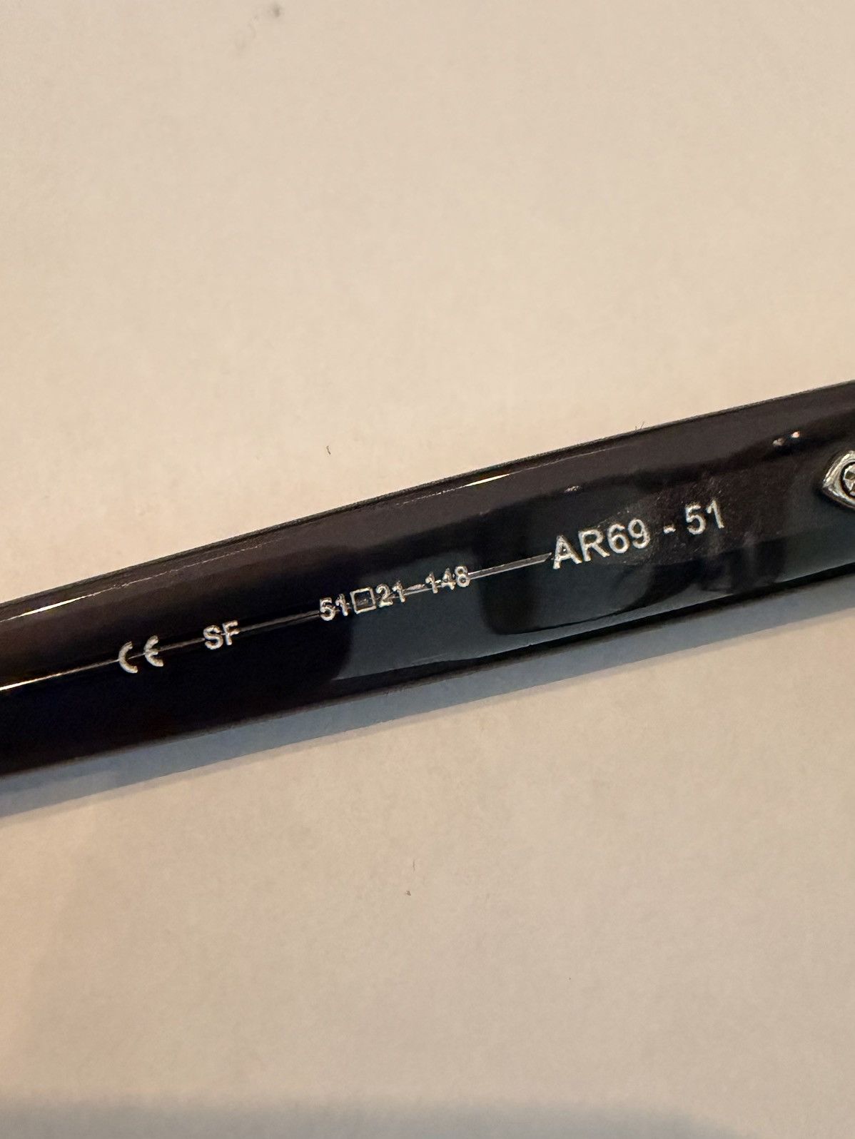 Chrome Hearts Chrome Hearts AR69-51 Glasses Eternity Vine / Brow Plates Size ONE SIZE - 17 Thumbnail