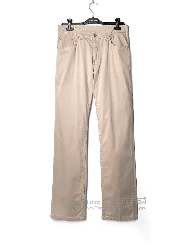 Helmut Lang Helmut Lang Beige Denim Pants Size US 30 / EU 46 - 1 Thumbnail