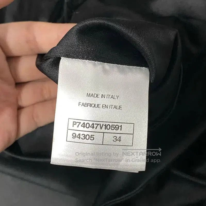 Chanel Chanel Black Silk Casual Pants for Women . Size 28" / US 6 / IT 42 - 7 Thumbnail