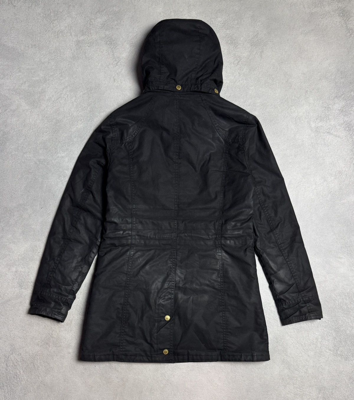Barbour Barbour International Kirk Wax Cotton Hooded Jacket Size S / US 4 / IT 40 - 2 Thumbnail