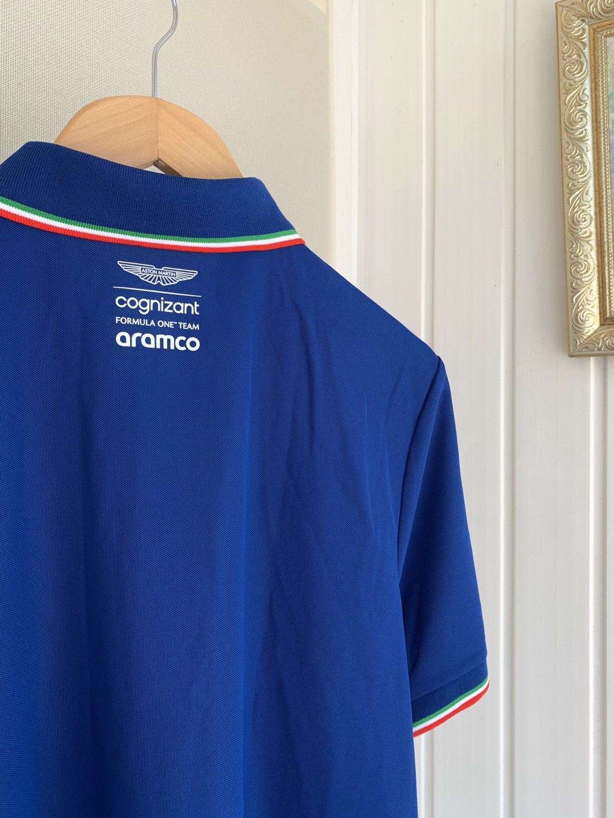Formula 1 Aston Martin Official Formula One F1 Racing Team Polo Size M Size US M / EU 48-50 / 2 - 9 Thumbnail