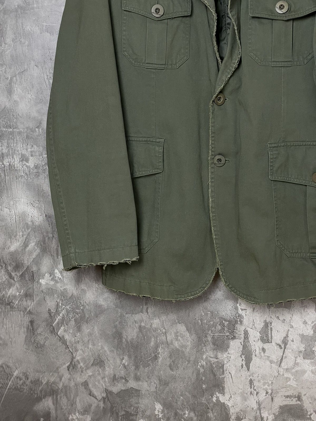 Japanese Brand × Vintage Vintage Big Logo American Retro 90s Blazer Cotton Jacket Size US L / EU 52-54 / 3 - 7 Thumbnail