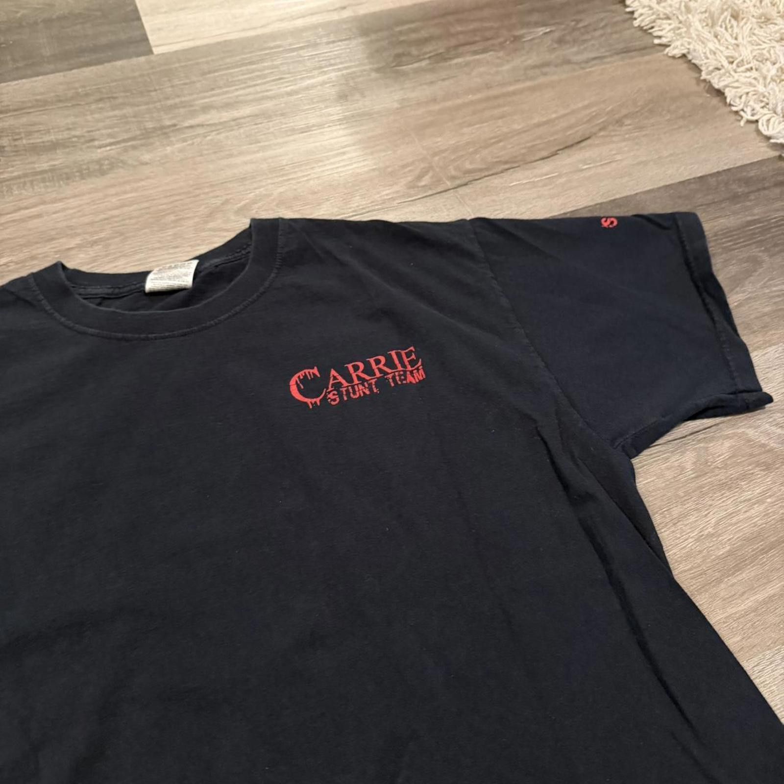 Fruit Of The Loom Vintage Carrie stunt team movie t shirt 00s L Size US L / EU 52-54 / 3 - 3 Thumbnail