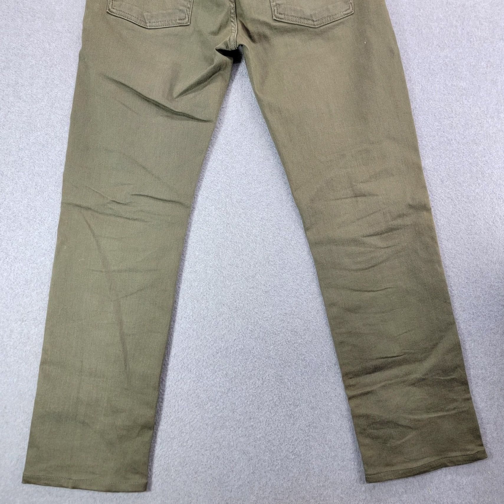 Vintage Fidelity Denim Jeans Mens 30 Slim Straight Karma Olive Jimmy Zip Fly 5-Pocket Made USA Mens Size US 30 / EU 46 - 6 Thumbnail