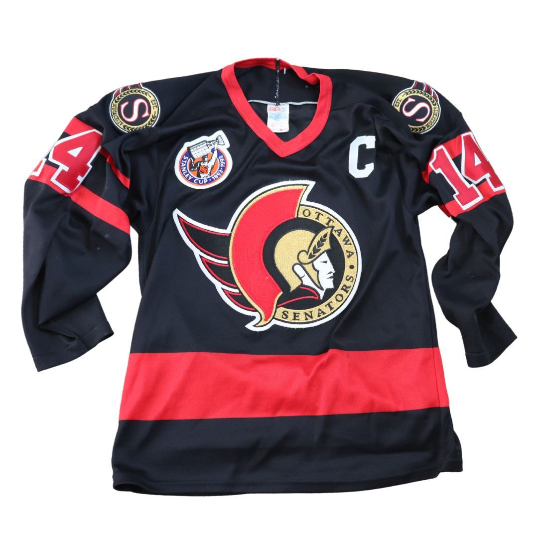 image of Nhl x Vintage 90's Ottawa Senators Ccm Hockey Jersey (S), Men's (Size Small)