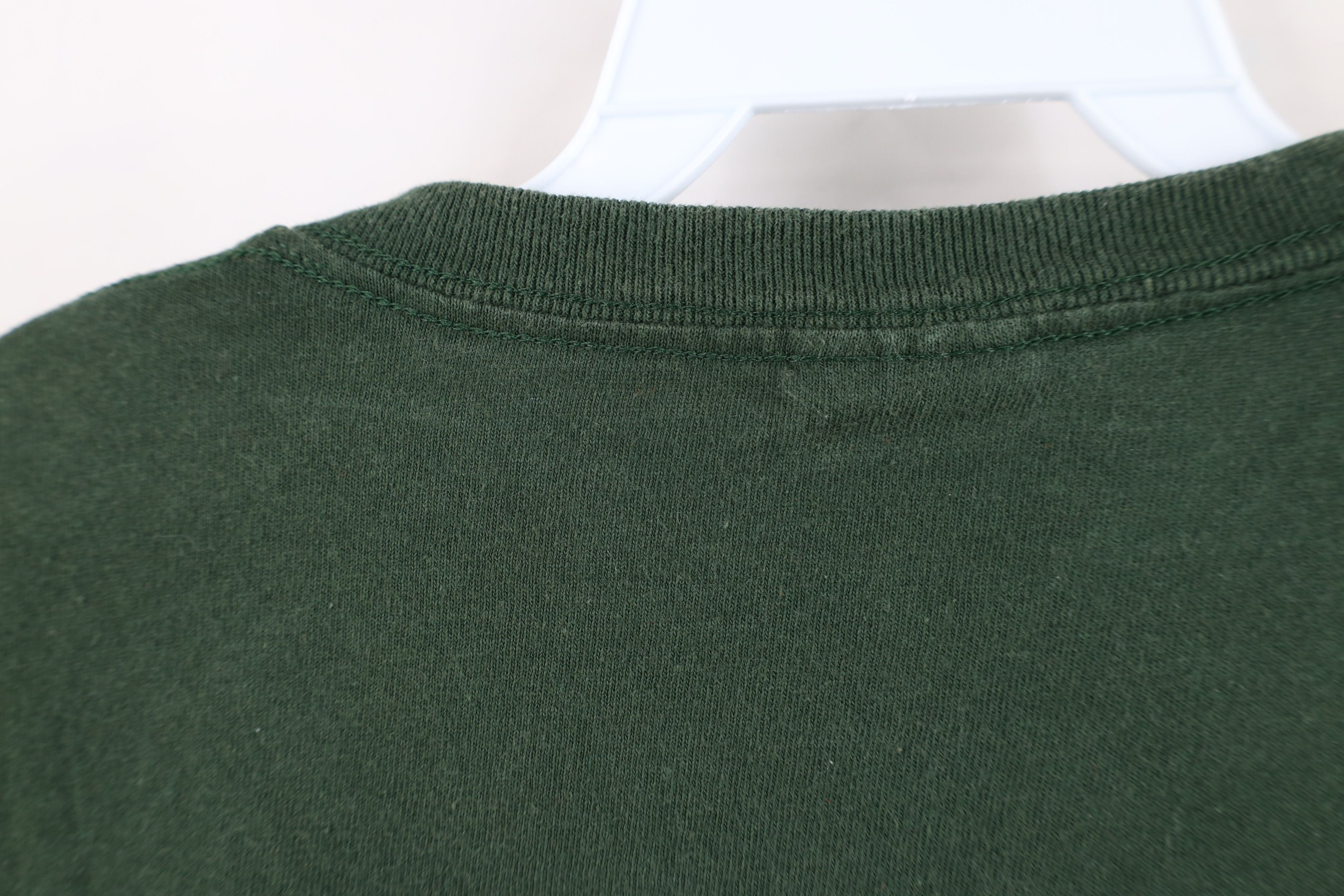 Vintage Vintage Y2K Spell Michigan State University T-Shirt Green Size US XL / EU 56 / 4 - 10 Thumbnail