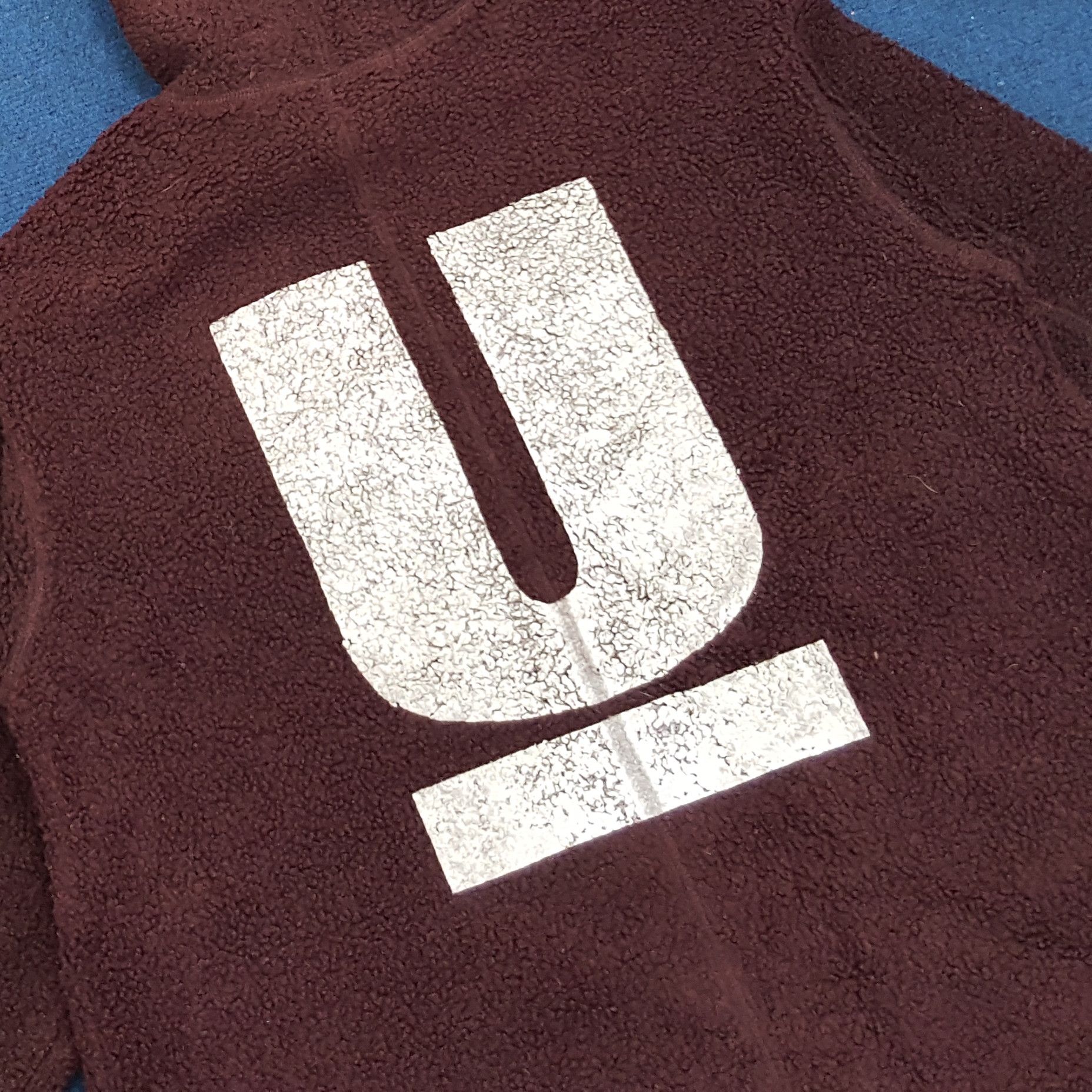 Japanese Brand × Undercover × Vintage Vintage Undercover x GU Custom Logo Winter Fleece Jacket Size US S / EU 44-46 / 1 - 2 Thumbnail