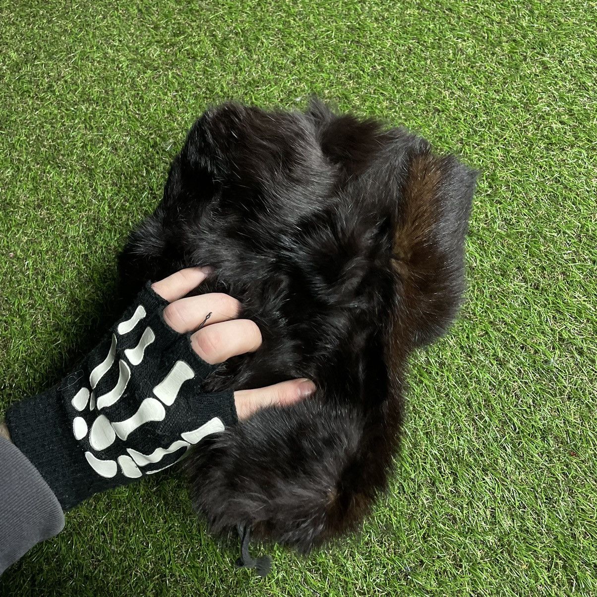 Vintage Vintage Y2K Fuzzy Mohair Beanie Alt Grunge Streetwear OS Size ONE SIZE - 5 Thumbnail