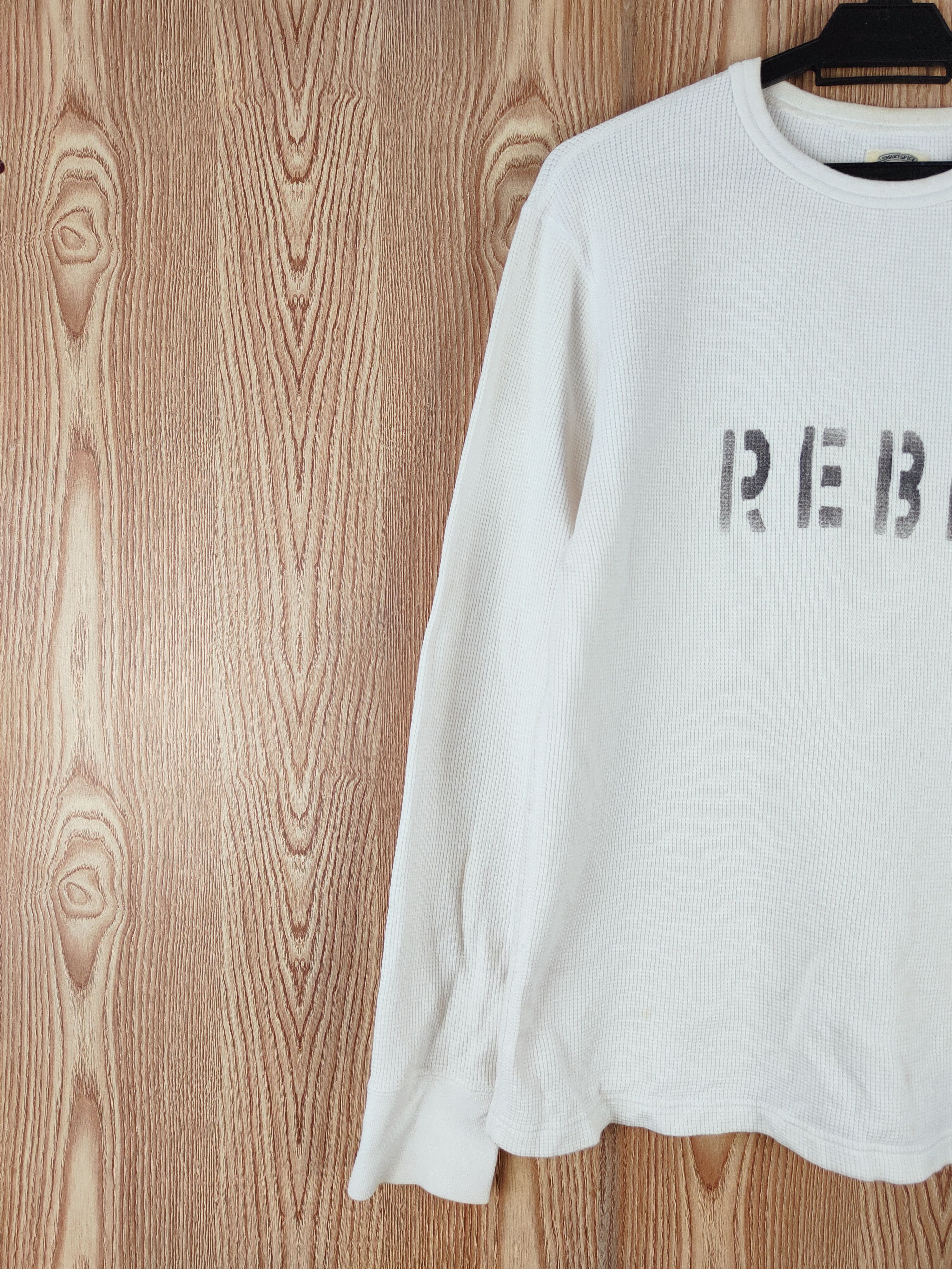 Japanese Brand Smart Spice REBEL Knitwear Long Sleeve sweatshirt #W140 Size US M / EU 48-50 / 2 - 3 Thumbnail