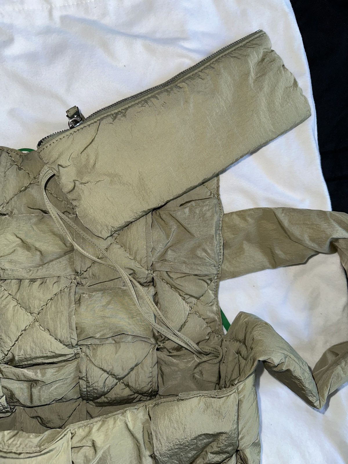 Bottega Veneta Padded Tech Cassette Travertine Size ONE SIZE - 4 Thumbnail