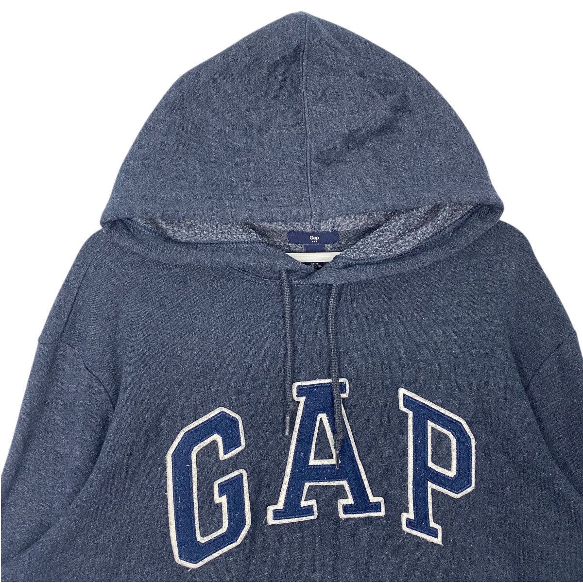 Vintage Vintage Gap Hoodie Big Logo Sweater Blue Pullover Jumper SzM Size US M / EU 48-50 / 2 - 4 Thumbnail