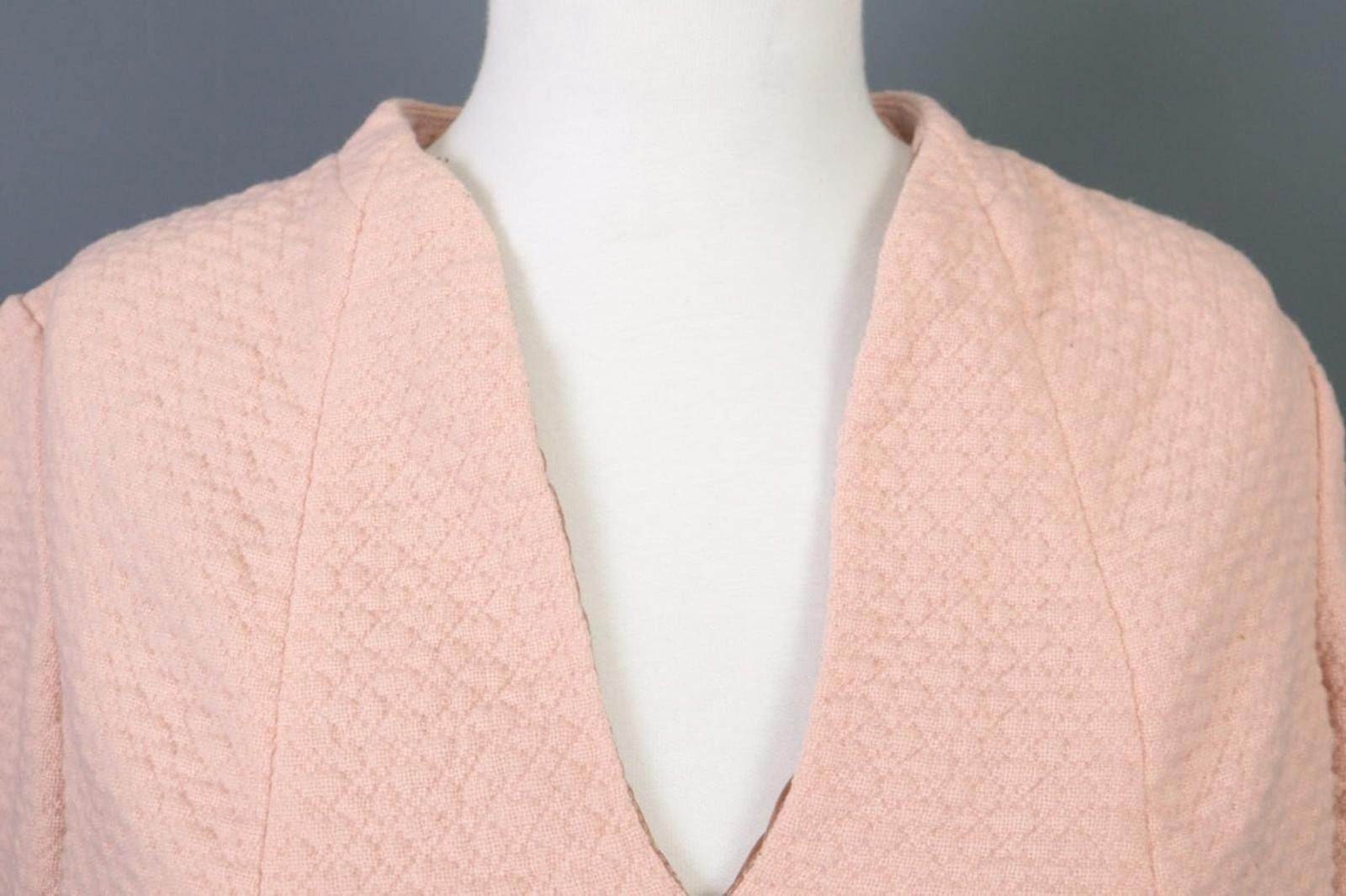 Wilkes Bashford BA&SH WAREN Pink Wool Knit Lightweight Sweater Size 2 / M Size XS / US 0-2 / IT 36-38 - 5 Thumbnail