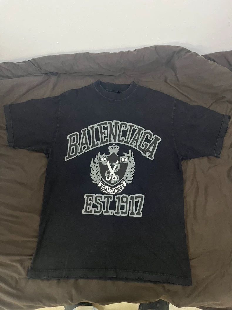 Balenciaga Balenciaga Black destroy design wheat ear scissor short sl Size US XS / EU 42 / 0 - 1 Thumbnail