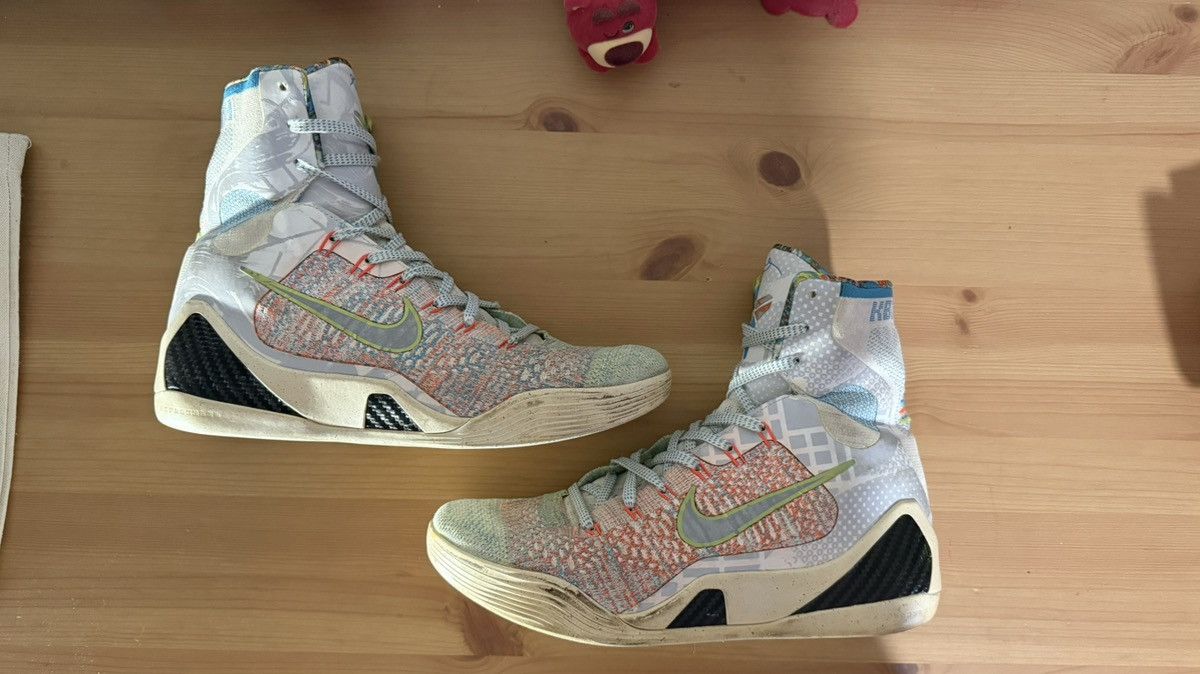 Nike Kobe 9 - WHAT THE - US Size 9 - NO BOX Size US 9 / EU 42 - 2 Thumbnail