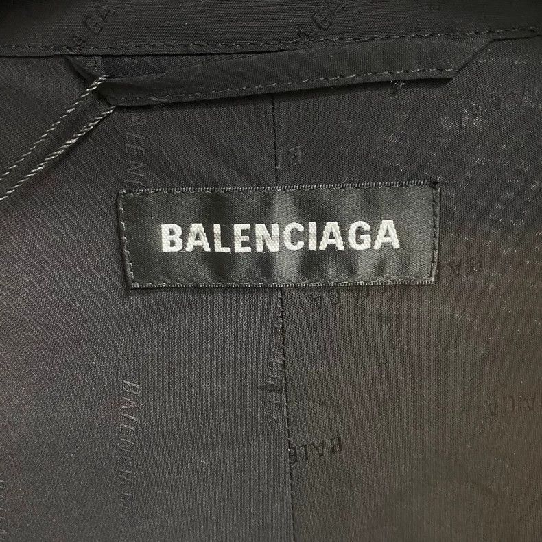 Balenciaga Balenciaga Black and white patchwork embroidered logo jack Size US M / EU 48-50 / 2 - 3 Thumbnail