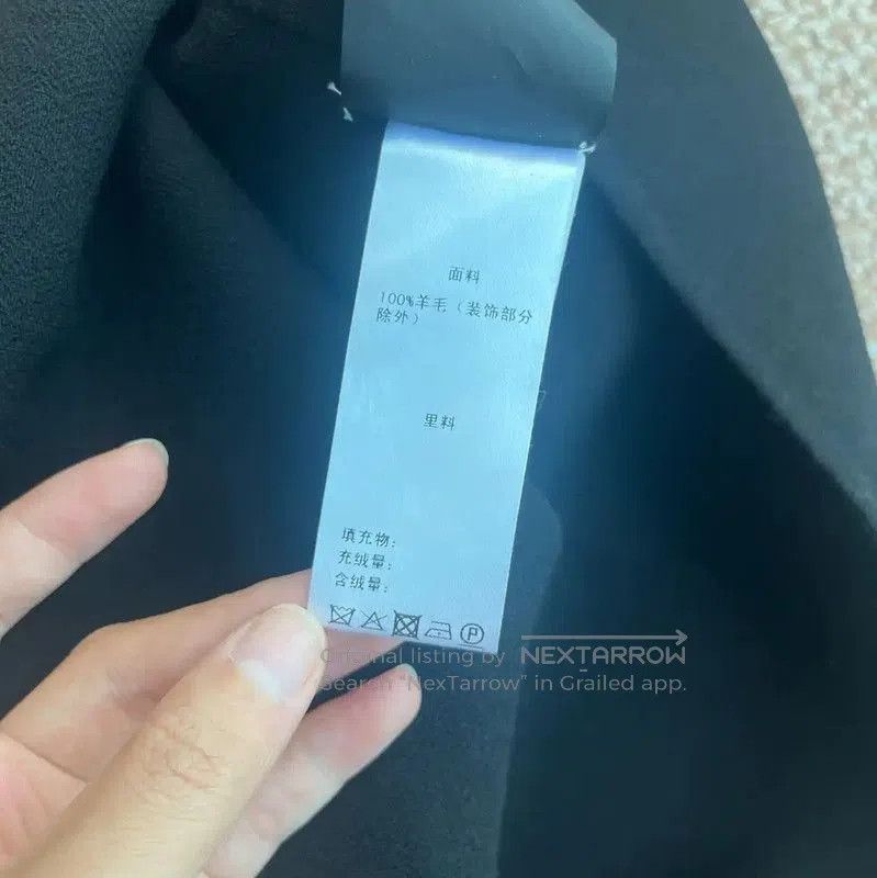 Yves Saint Laurent YSL Black Cotton Women's Dress Size S . Size S / US 4 / IT 40 - 4 Thumbnail