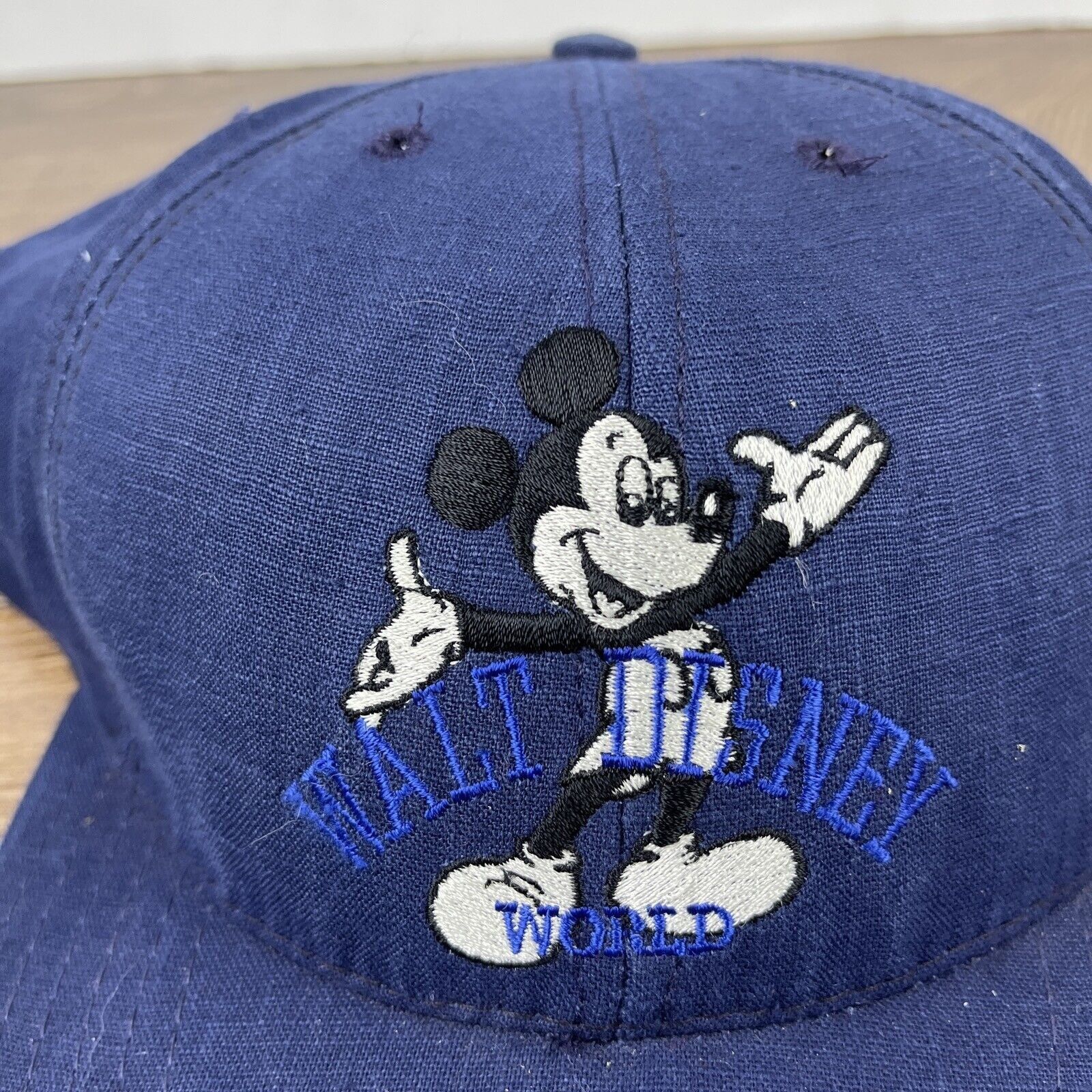 Other Mickey Mouse Hat Mickey Blue Hat Snapback Adjustable Adult S Size ONE SIZE - 7 Thumbnail