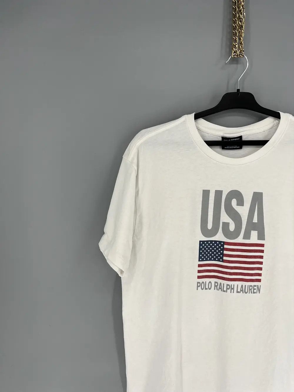 Polo Ralph Lauren Vintage Polo Sport Ralph Lauren USA Flag Shirt atlanta 1996 Size US M / EU 48-50 / 2 - 4 Thumbnail