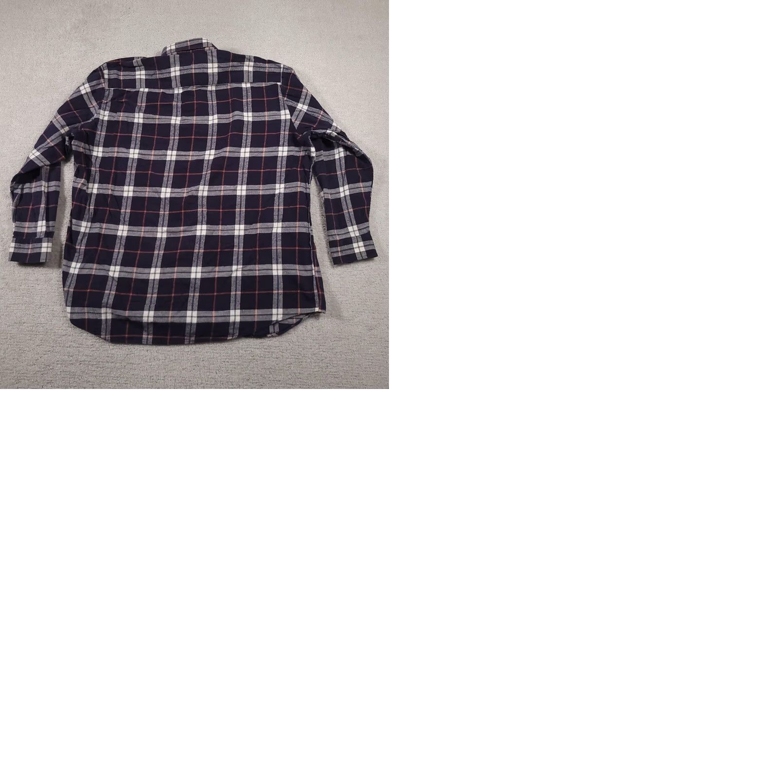Vintage VINTAGE Big Mac Flannel Shirt Mens 2XL Navy Blue Red Gray Plaid Long Sleeve Workwear Size US XXL / EU 58 / 5 - 9 Thumbnail