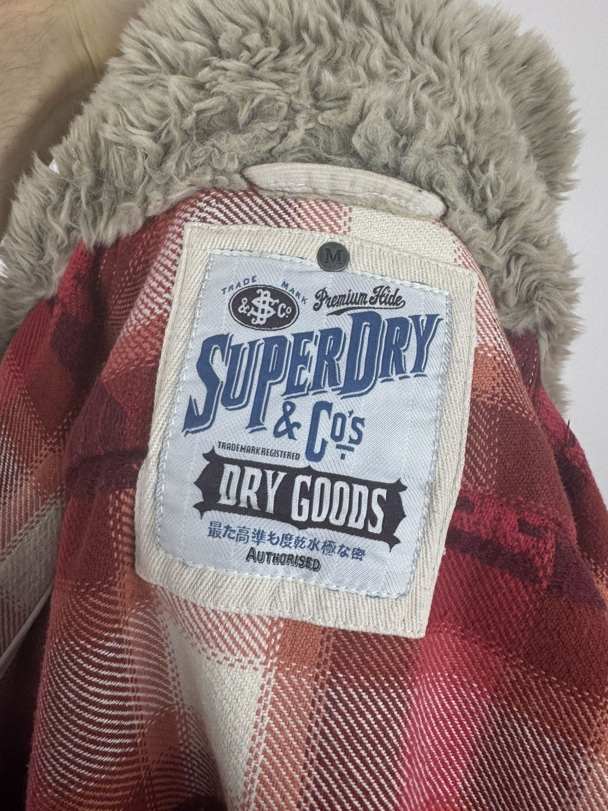 Superdry Superdry Aztec Shirt With Fur Trim Womens Overshirt Size M Size M / US 6-8 / IT 42-44 - 7 Thumbnail