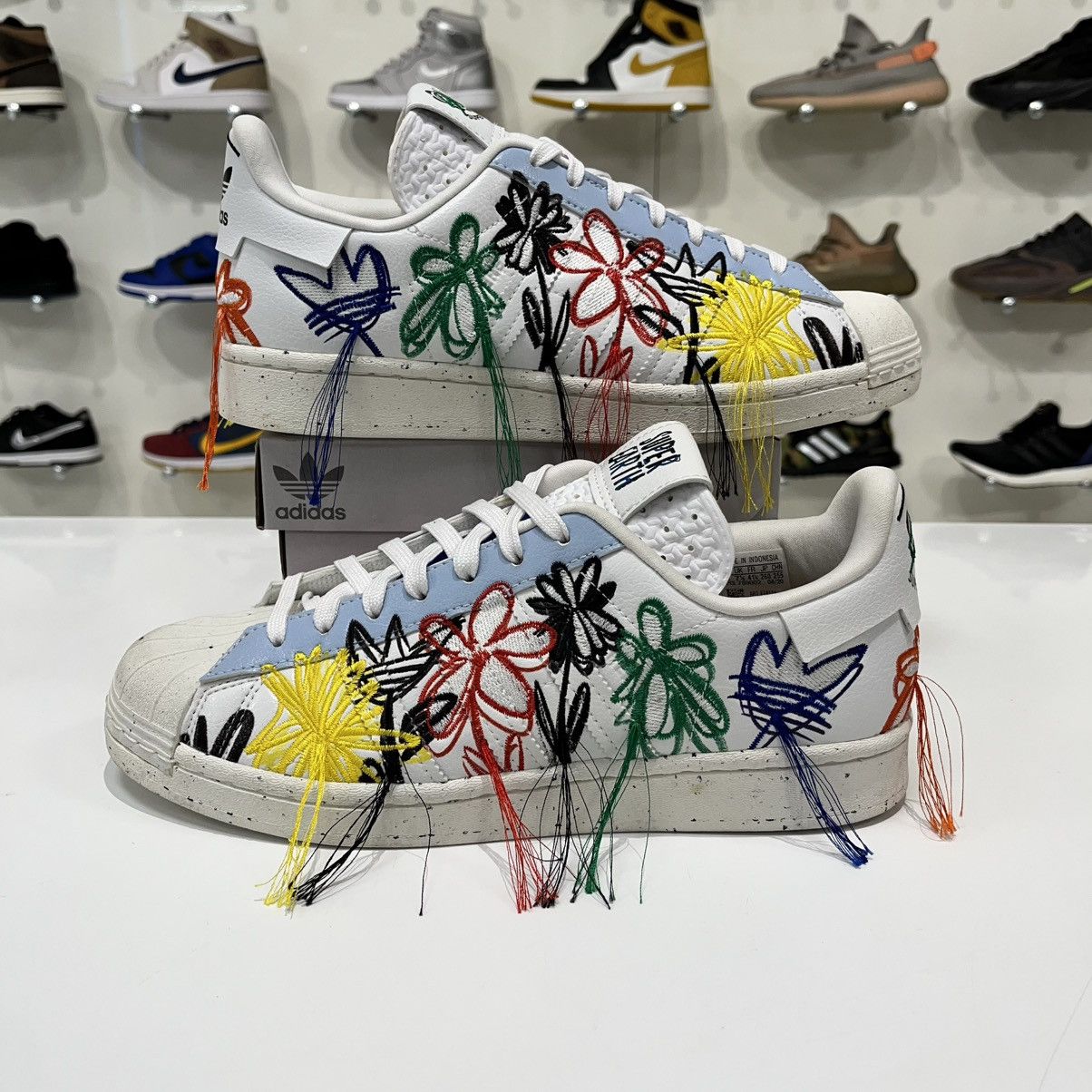 adidas gazelle silver green womens adidas Superstar AEC Sean Wotherspoon Superearth Black main image 1