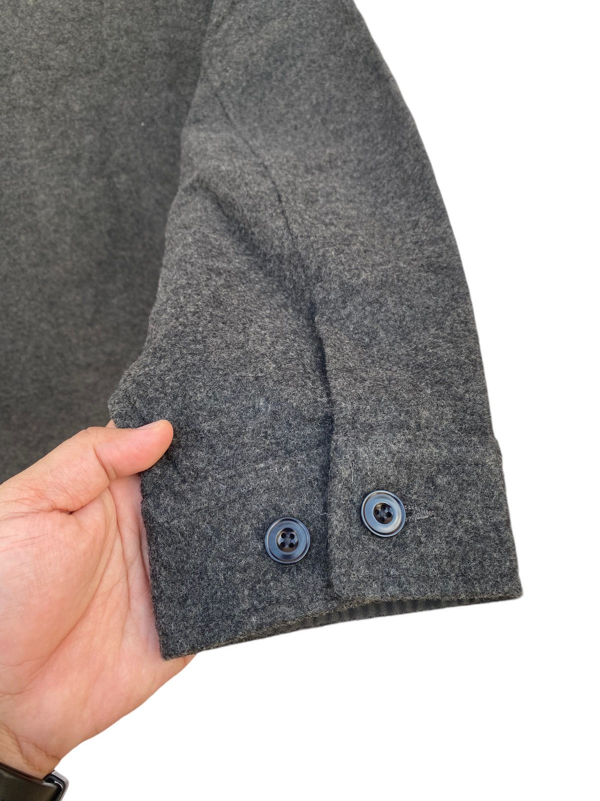 Lemaire × Uniqlo Lemaire X Uniqlo Men’s Fleece Jersey Overshirt Size US XXL / EU 58 / 5 - 4 Thumbnail