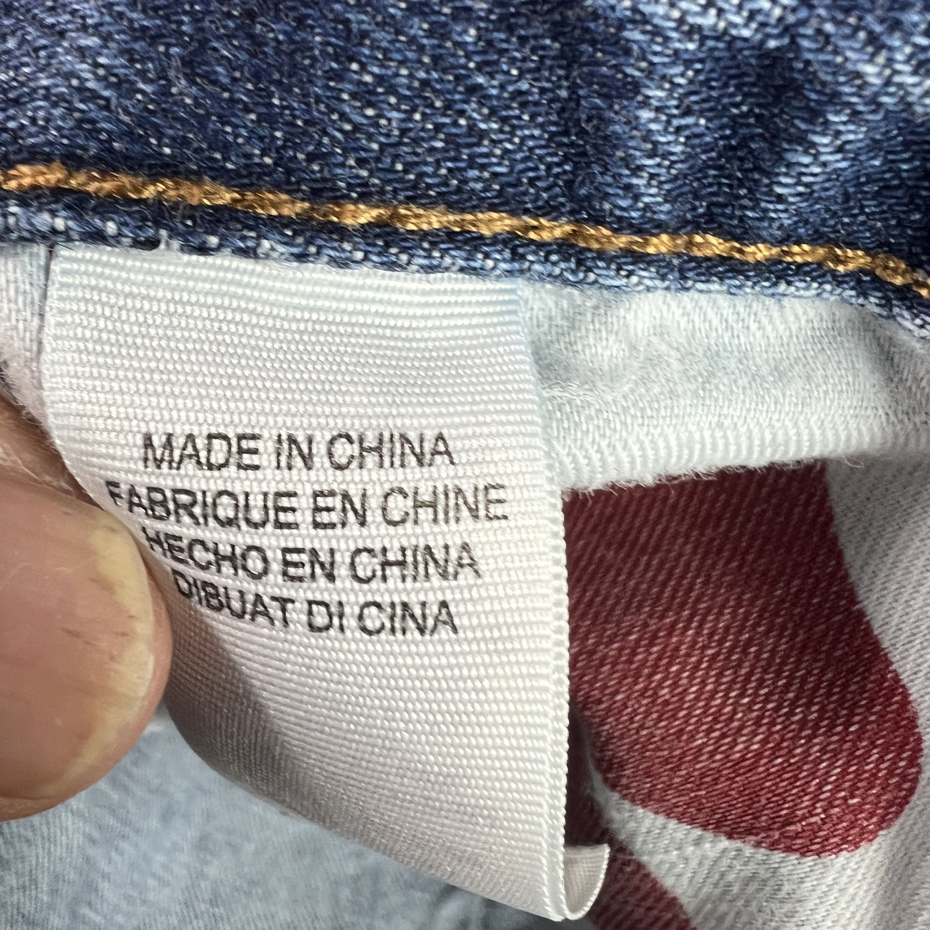 Lucky Brand Lucky Brand Jean 121 Heritage Slim Straight Blue Faded Denim Size US 34 / EU 50 - 10 Thumbnail