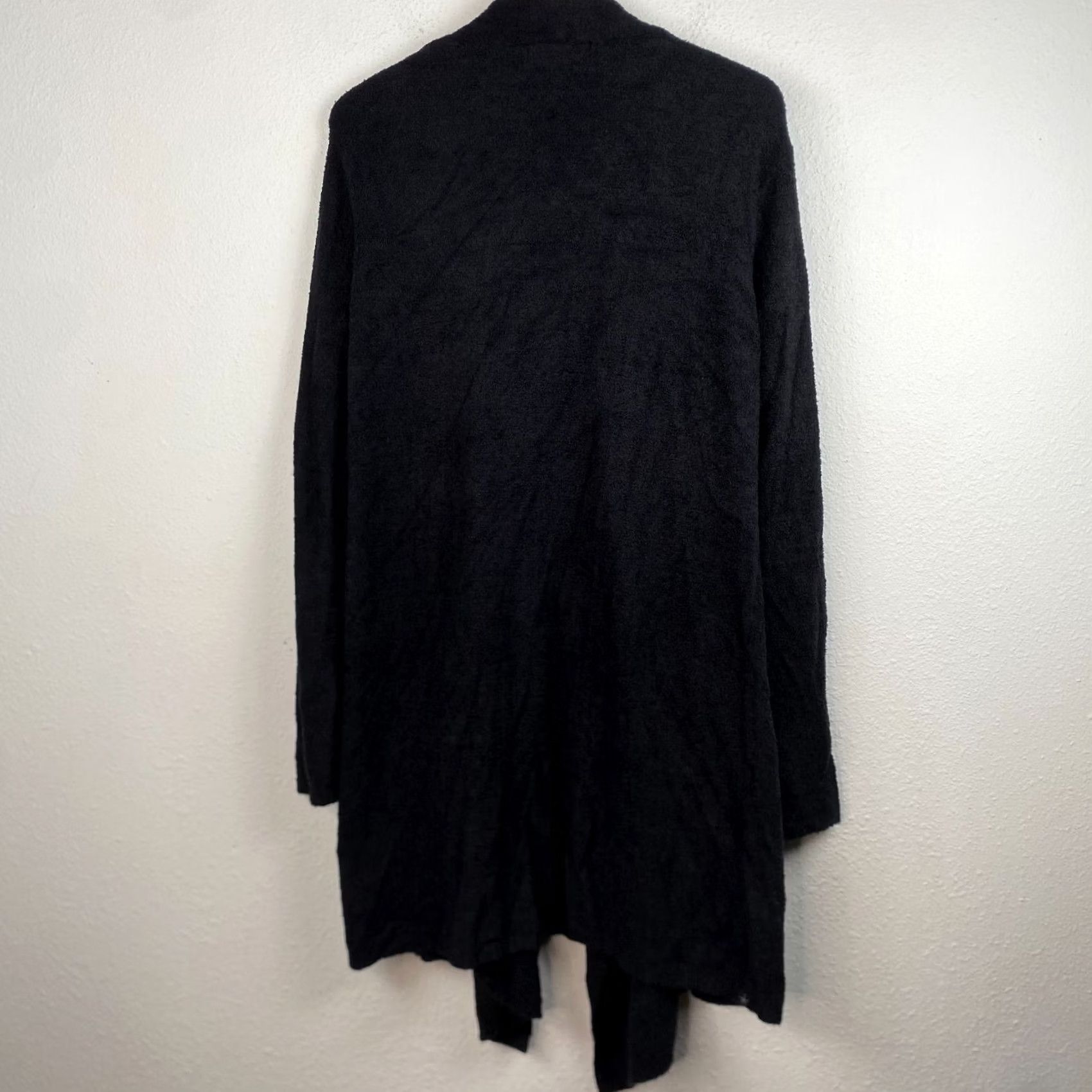 Vintage BAREFOOT DREAMS Cardigan Island Wrap Lite Open Front Long Sleeve L/XL Black Women Sweater Pockets 903 Vintage No Size L / US 10 / IT 46 - 5 Thumbnail