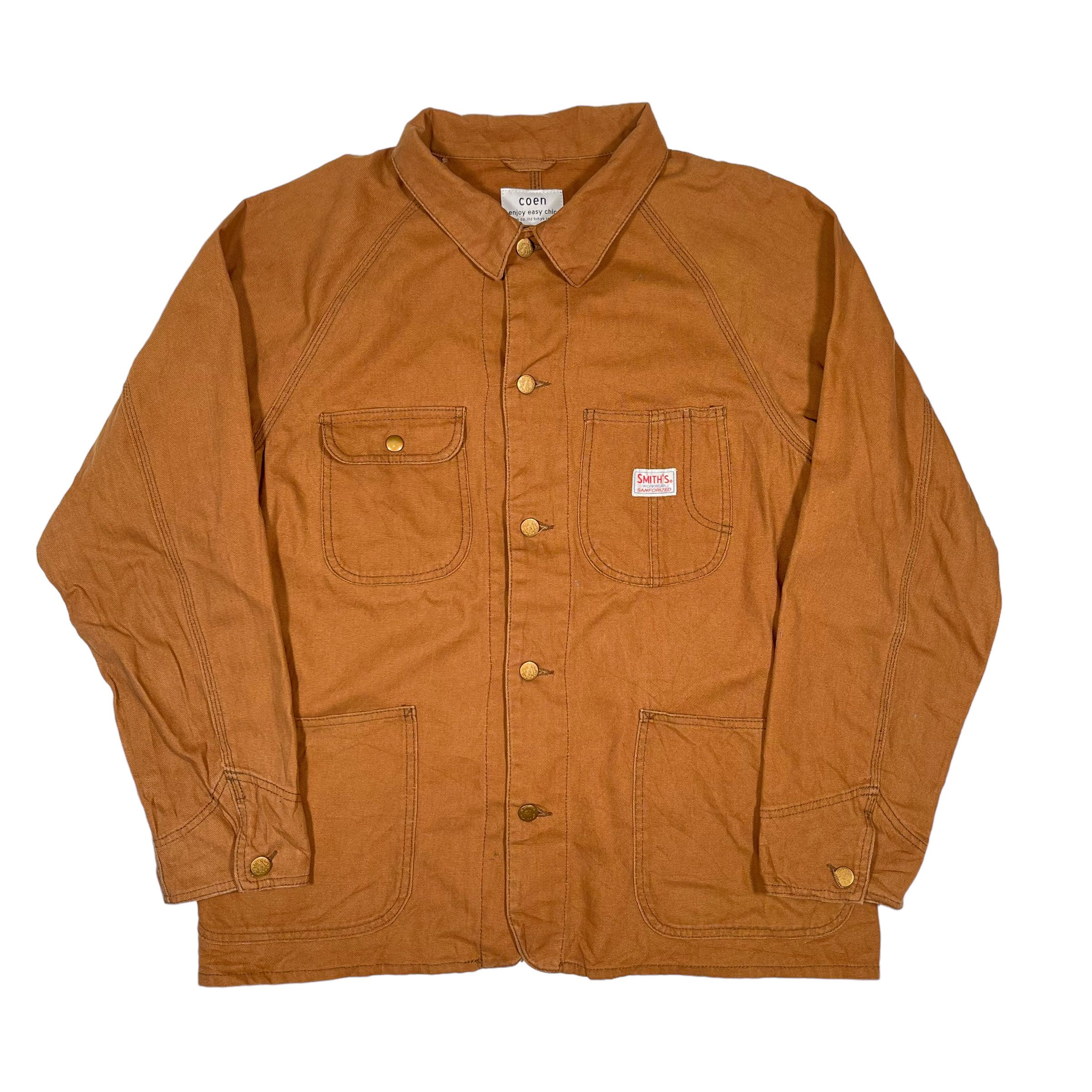 Vintage Vintage Smith Workwear Detroit Brown Duck Vintage Jacket Size US XL / EU 56 / 4 - 3 Thumbnail