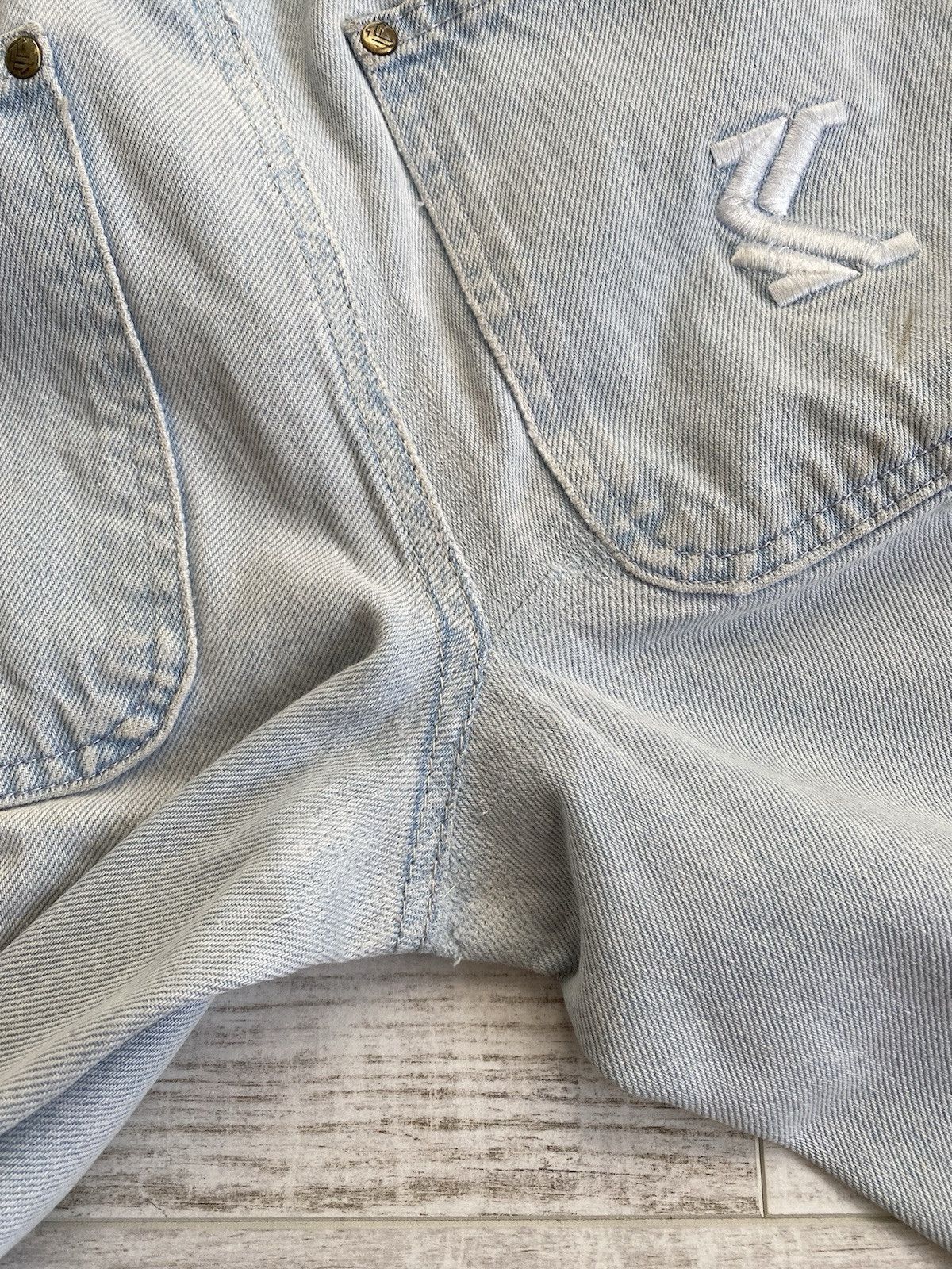 Karl Kani Karl Kani Washed Streetwear Denim Work Pants Size US 30 / EU 46 - 13 Thumbnail