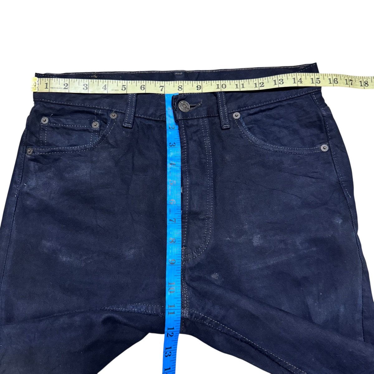 Levi's Vintage 90s Levis 501 Superblack Jeans Redyed Size US 30 / EU 46 - 20 Thumbnail