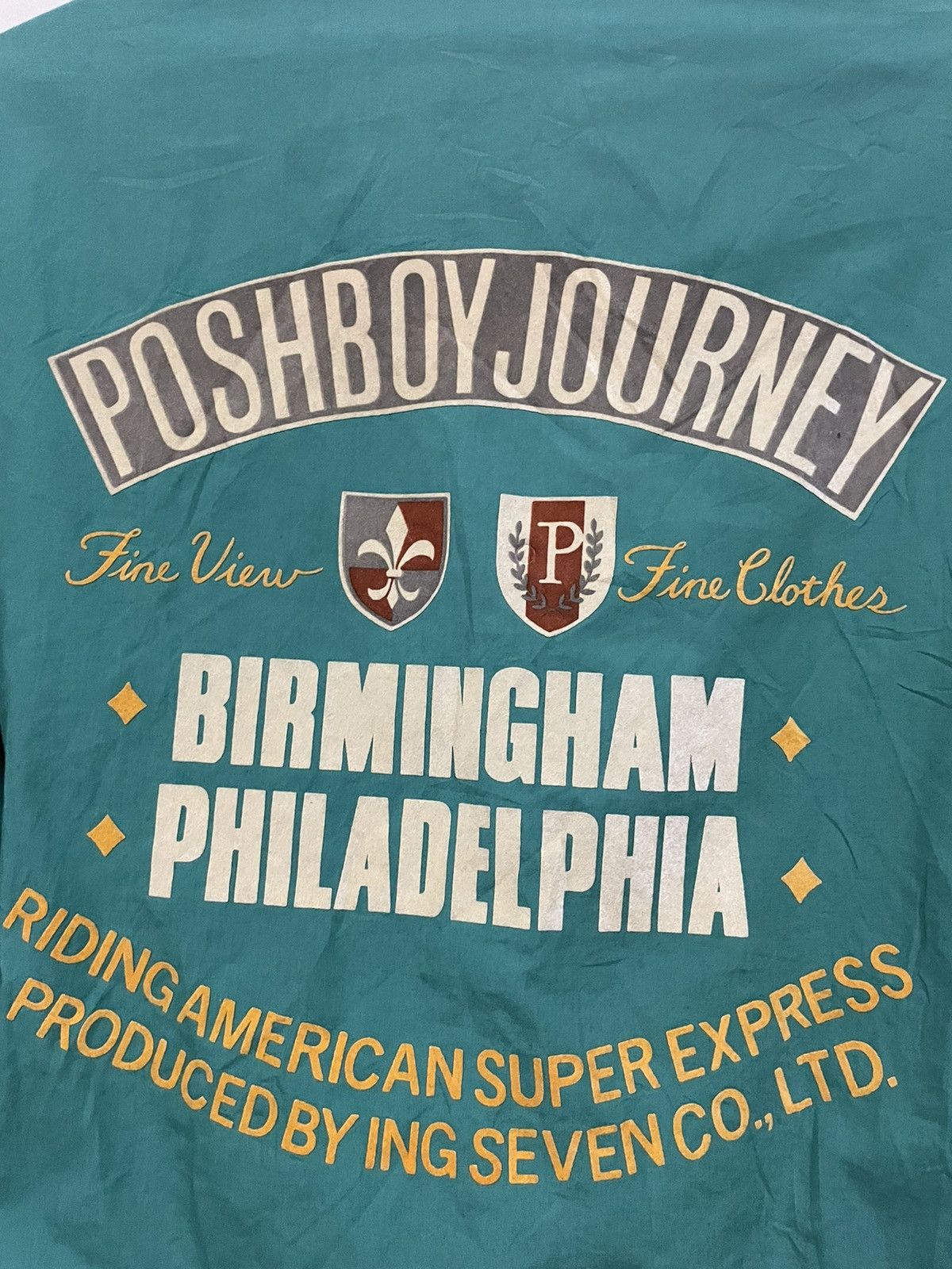Vintage Poshboy Vibtage 80s Retro Jacket Size US L / EU 52-54 / 3 - 19 Thumbnail