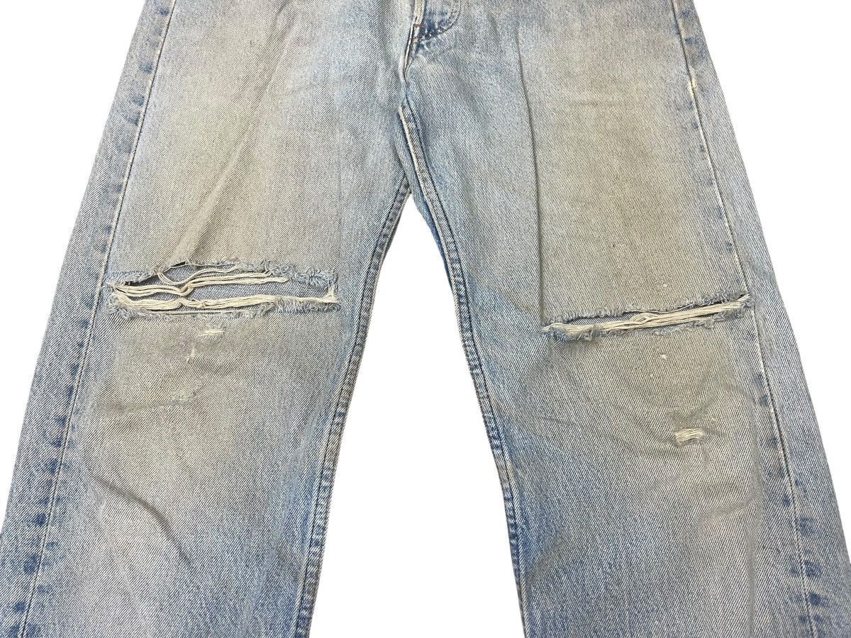 Levi's Vintage Levi’s 501 Jeans Distressed Streetwear Size US 32 / EU 48 - 2 Thumbnail
