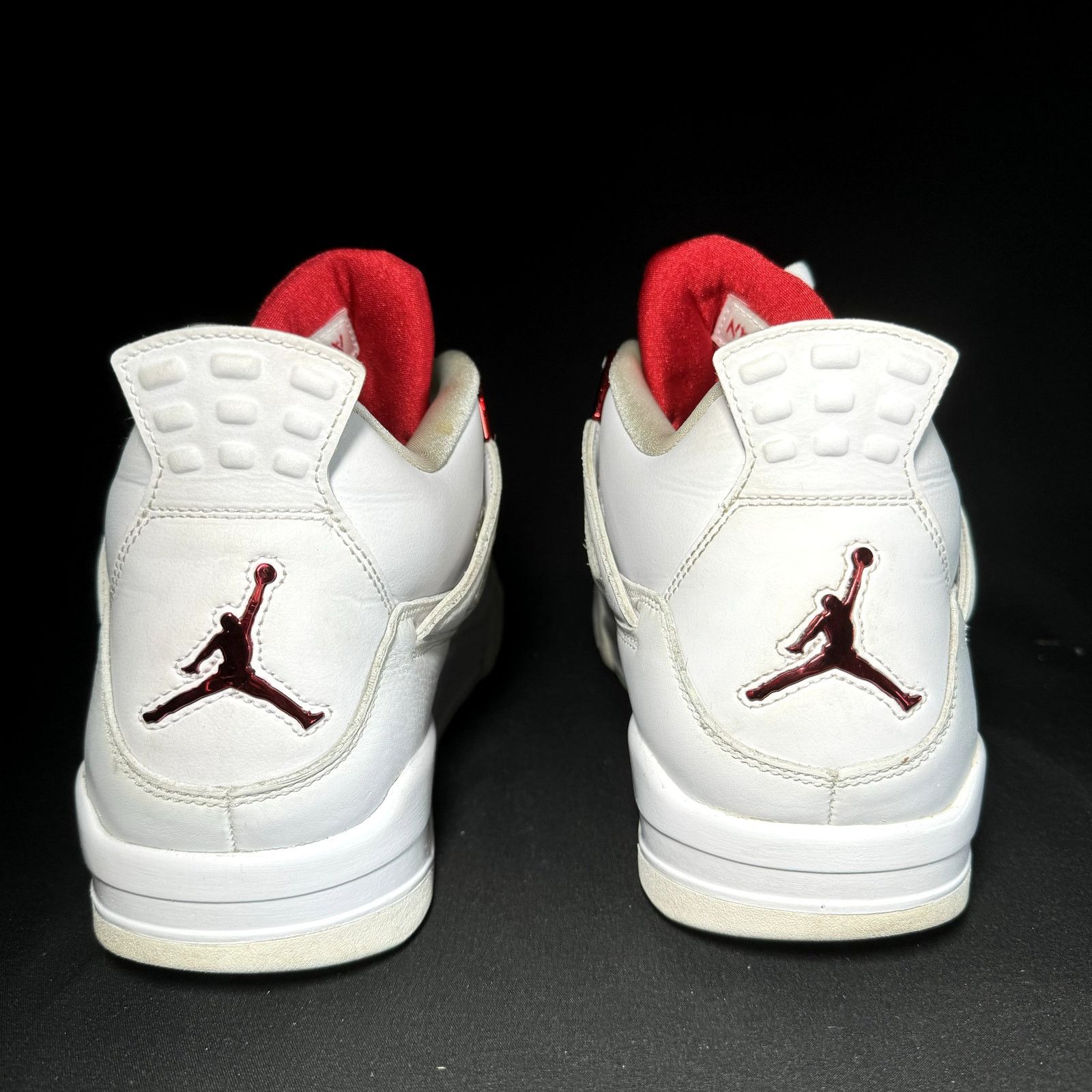 Jordan Brand × Nike Size 13- Nike Air Jordan 4 Retro Red Metallic Men's Shoes Size US 13 / EU 46 - 5 Thumbnail
