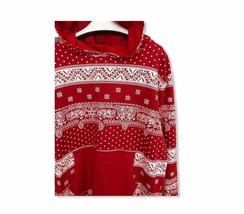 Vintage Vintage Paisley Fullprint Hoodies Size US M / EU 48-50 / 2 - 2 Thumbnail