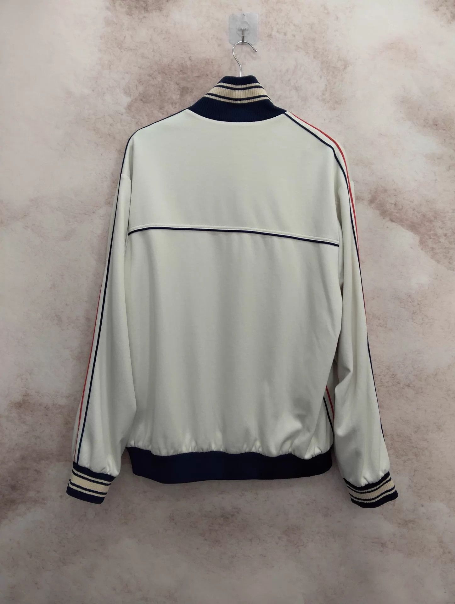 Gucci GUCCI Striped Zip-Up Collar Long Sleeve Jacket M Size US M / EU 48-50 / 2 - 2 Thumbnail