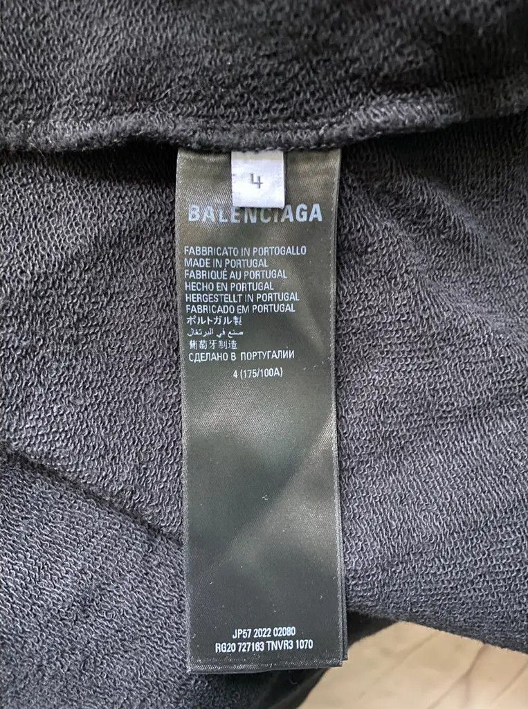 Balenciaga Balenciaga hoodie mirror logo Size US XL / EU 56 / 4 - 7 Thumbnail