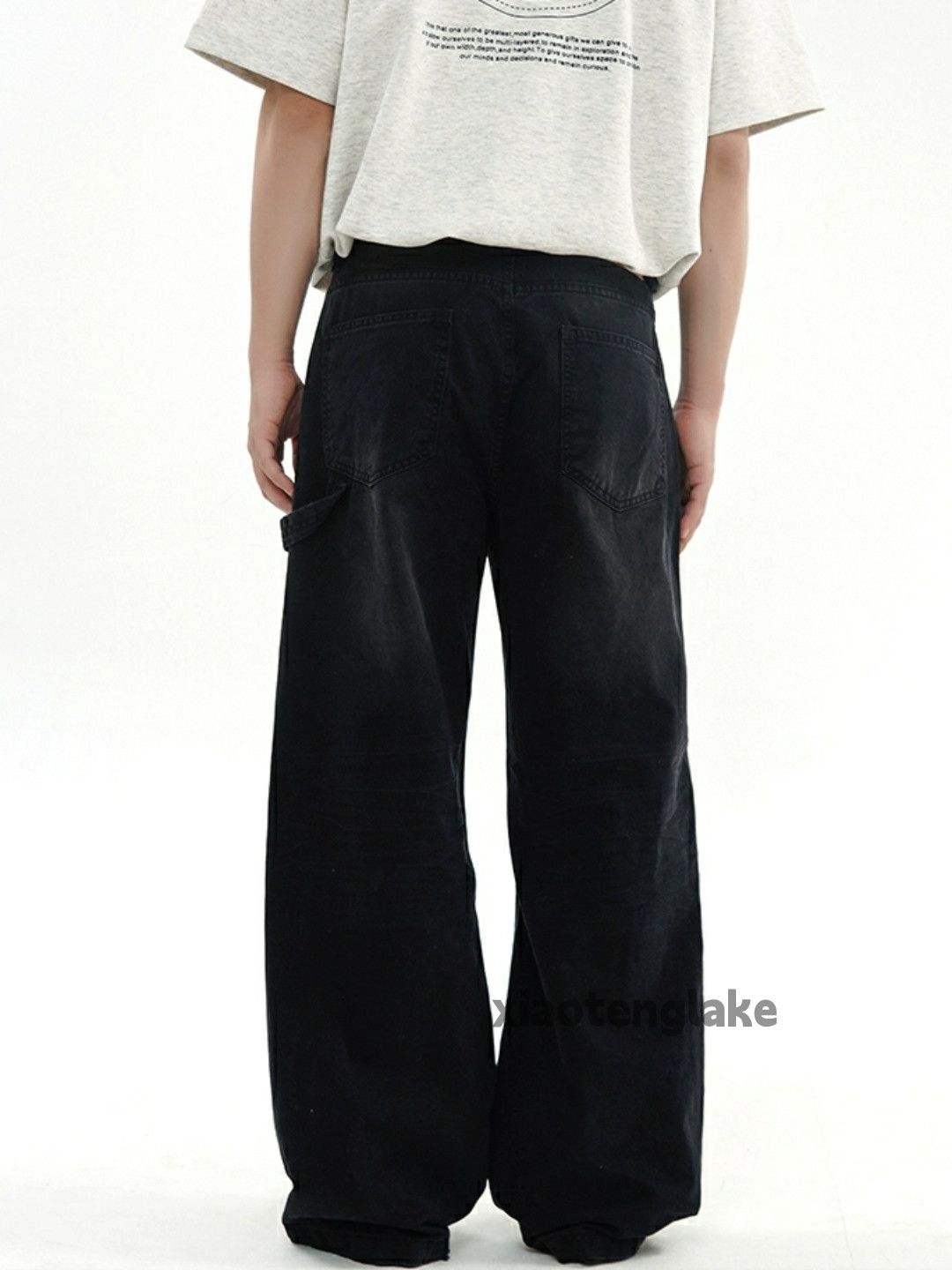 Jean × Vintage washed faded cleanfit yuppie carpenter cargo jeans Size US 30 / EU 46 - 5 Thumbnail