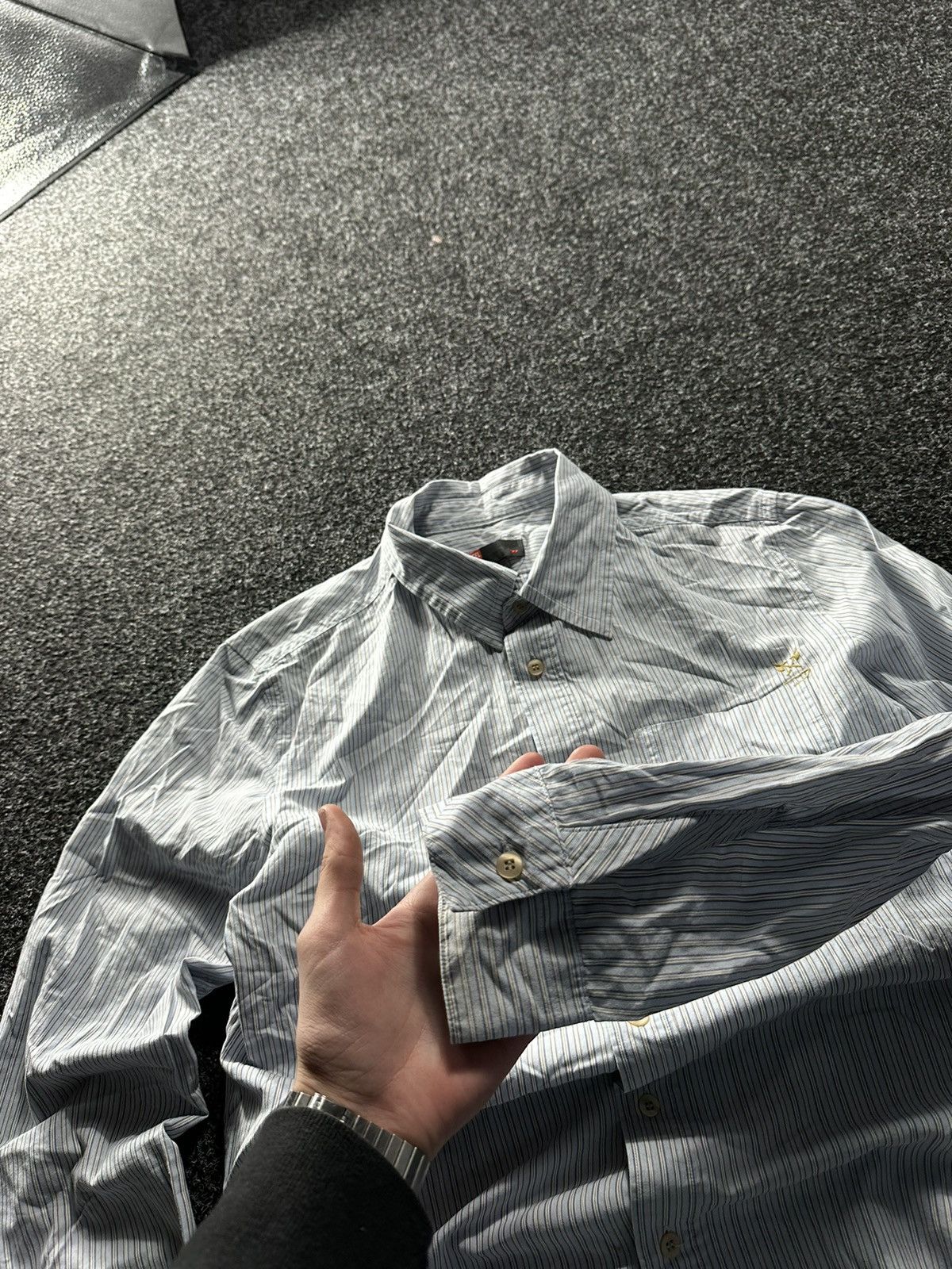 Diesel × Vintage 🚨VNTG Diesel Avant-garde Shirt 90s very rare Streetwear Size US L / EU 52-54 / 3 - 8 Thumbnail