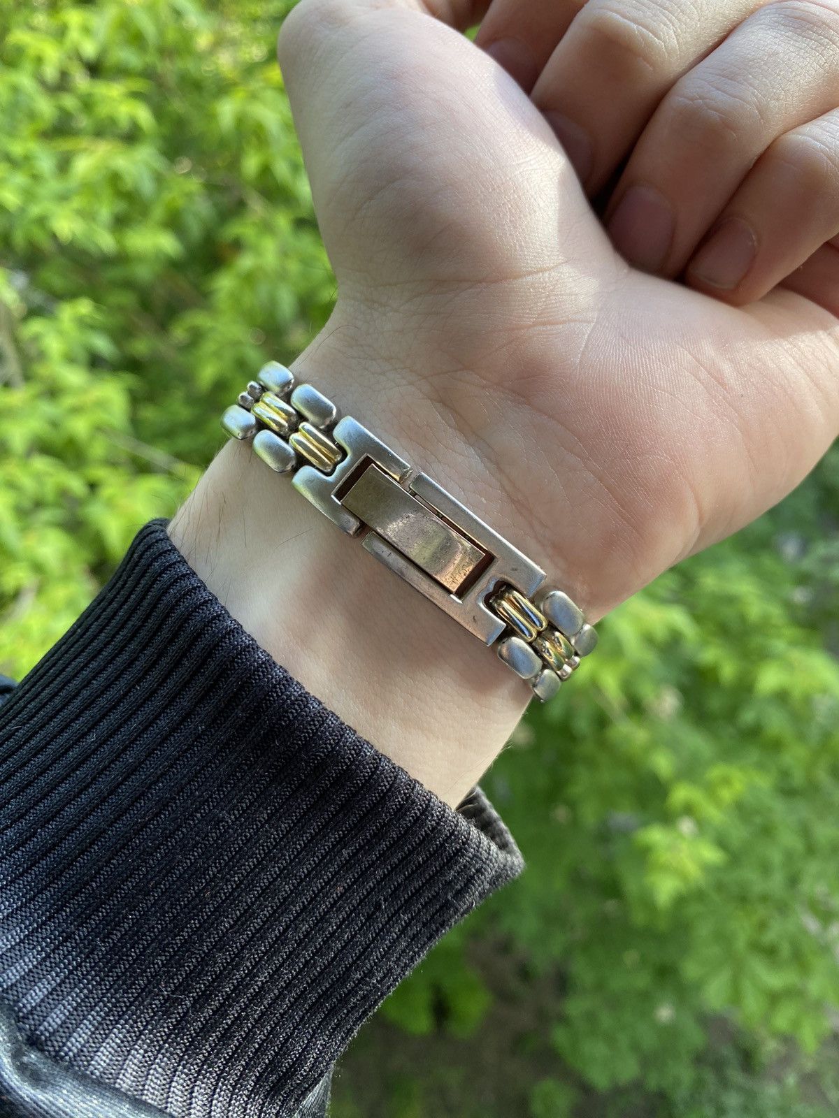 Japanese Brand × Jewelry × Vintage Elegant Ladies Watch with Crystals - Two-Tone Style Size ONE SIZE - 3 Thumbnail