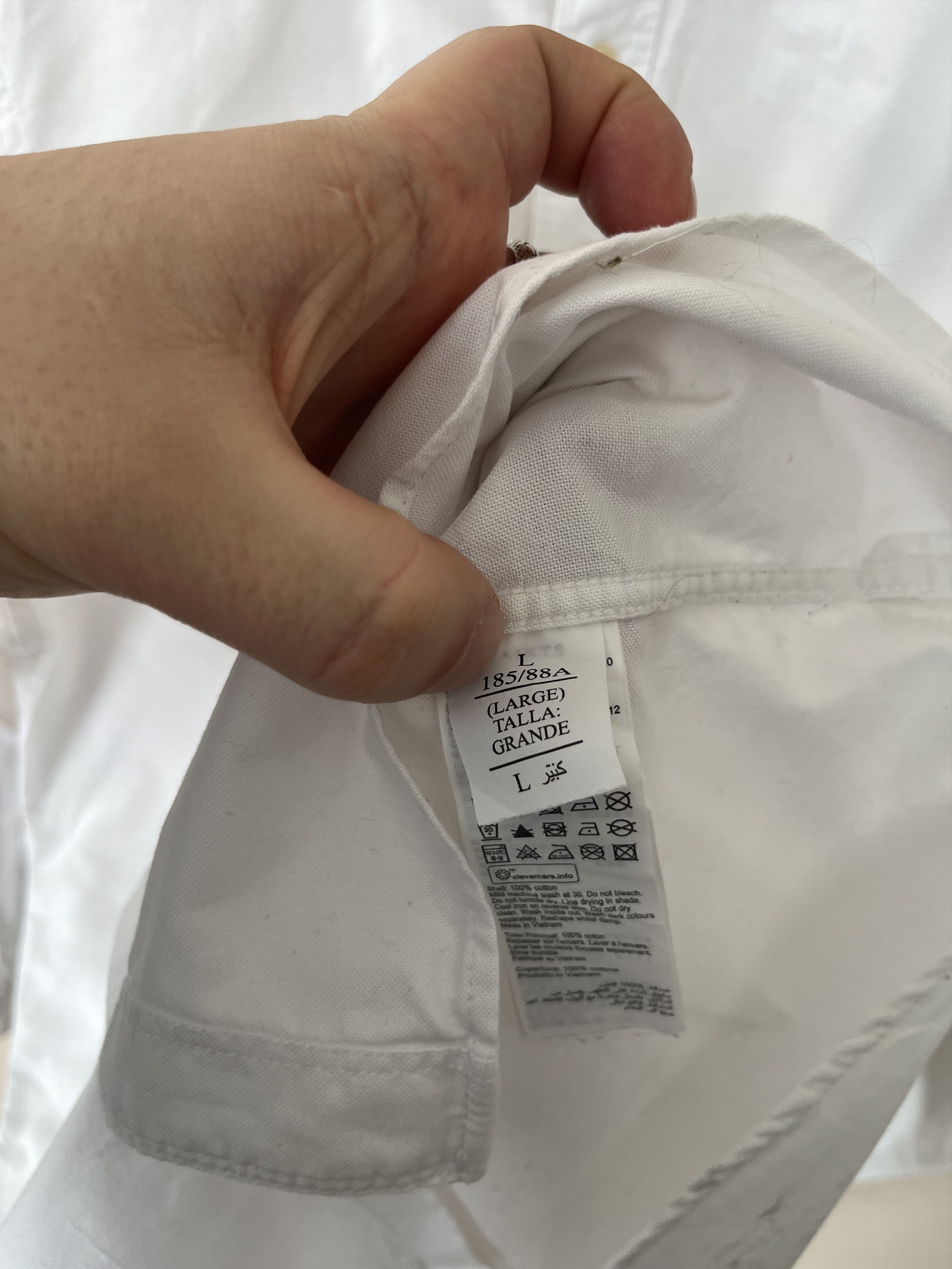 Allsaints ALLSAINTS AZUR LS WHITE SHIRT BUTTON LONGSLEEVE Size US L / EU 52-54 / 3 - 10 Thumbnail