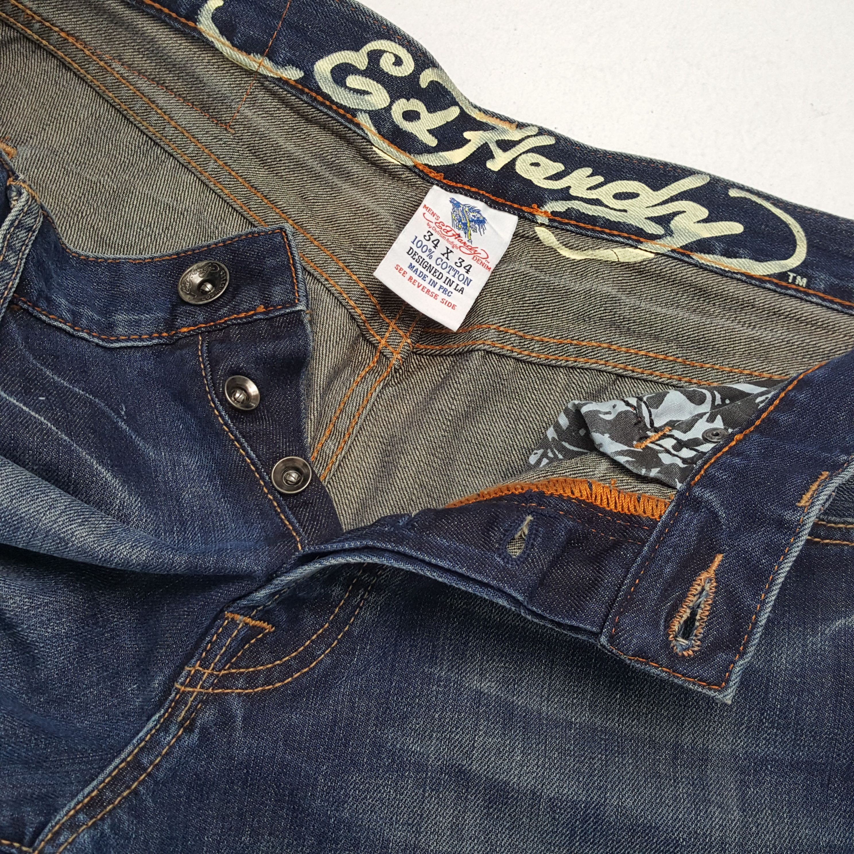 ED HARDY by CHRSTIAN AUDIGIER Fashion Style Jeans