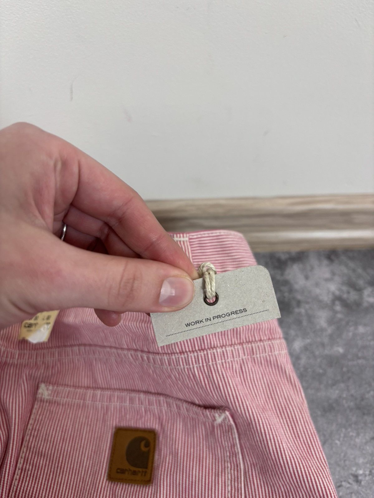 Carhartt Wip Carhartt WIP W’ Endeavor Pants NWT Carpenter Red/Pink Size 30" / US 8 / IT 44 - 15 Thumbnail