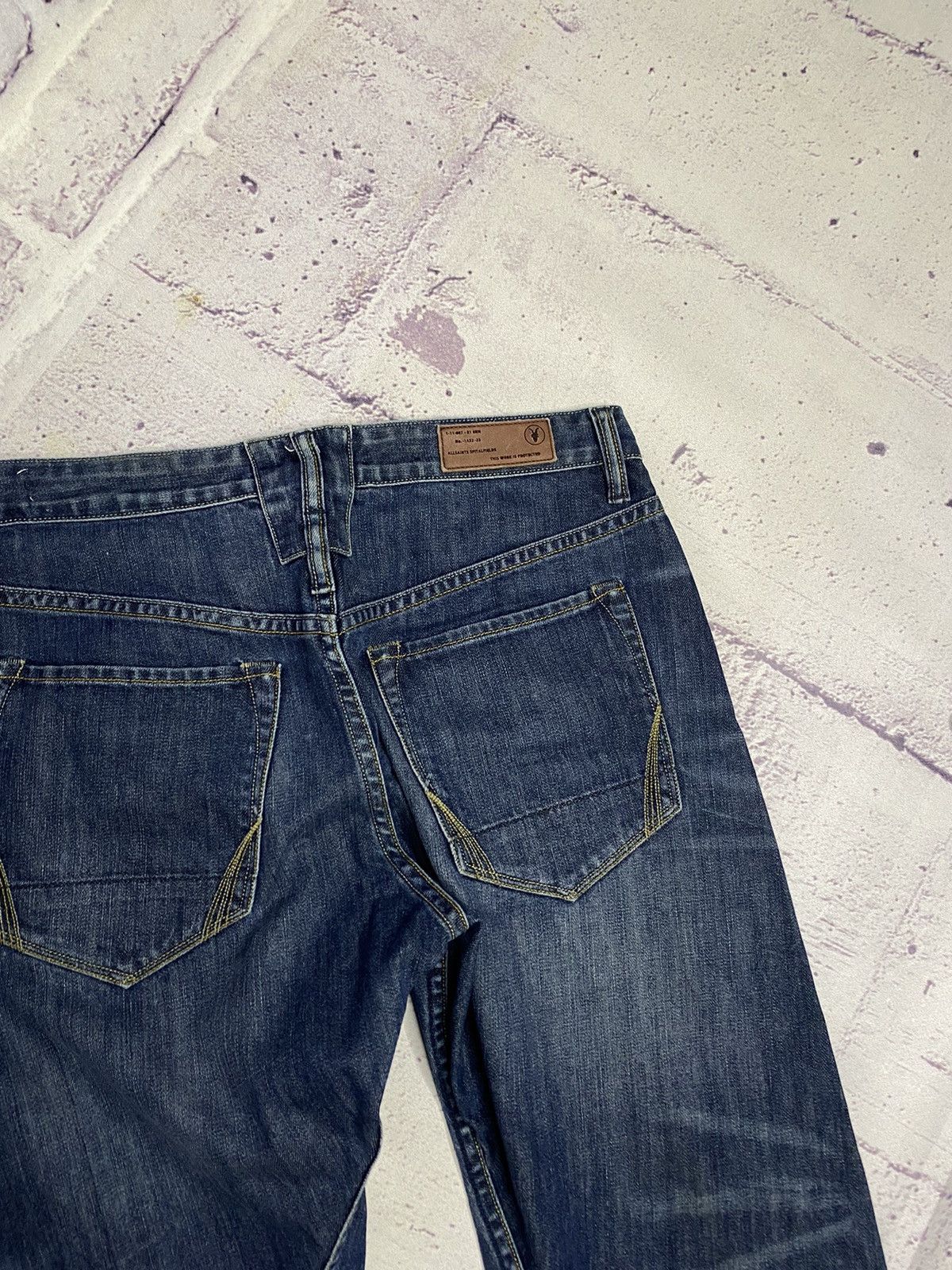 Allsaints Men's vintage streetwear Allsaints Japanese brand jeans Size US 29 - 3 Thumbnail