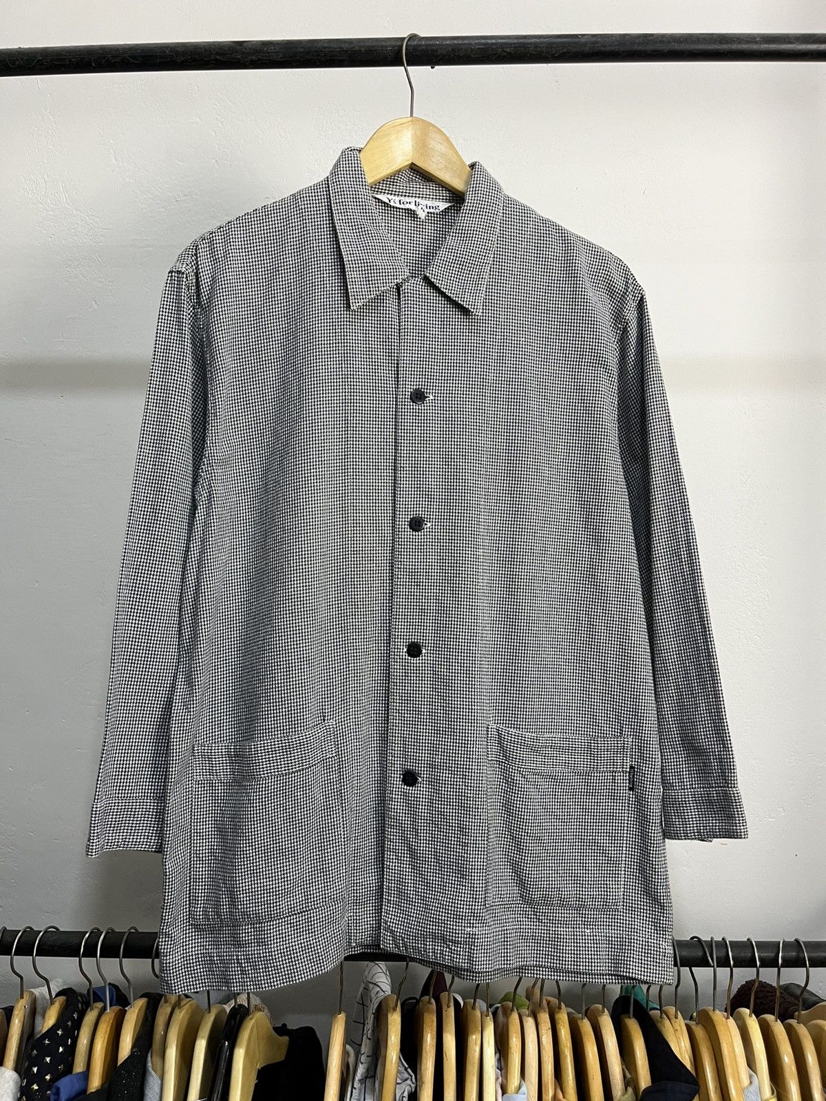 Japanese Brand Y’s For Living Yohji Yamamoto Outer Shirt Size US M / EU 48-50 / 2 - 1 Thumbnail