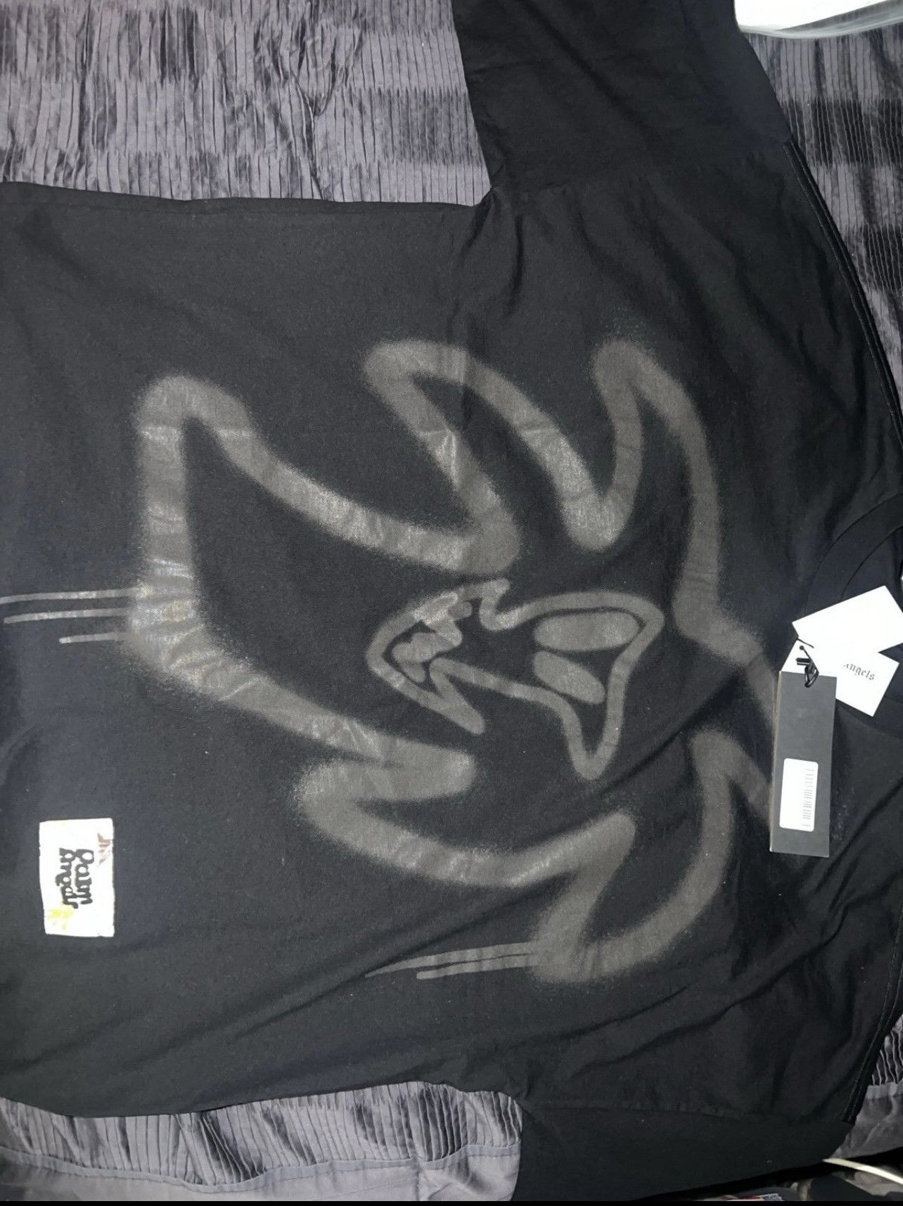 image of Palm Angels Hunter Loose Tshirt in Black, Men's (Size Small)
