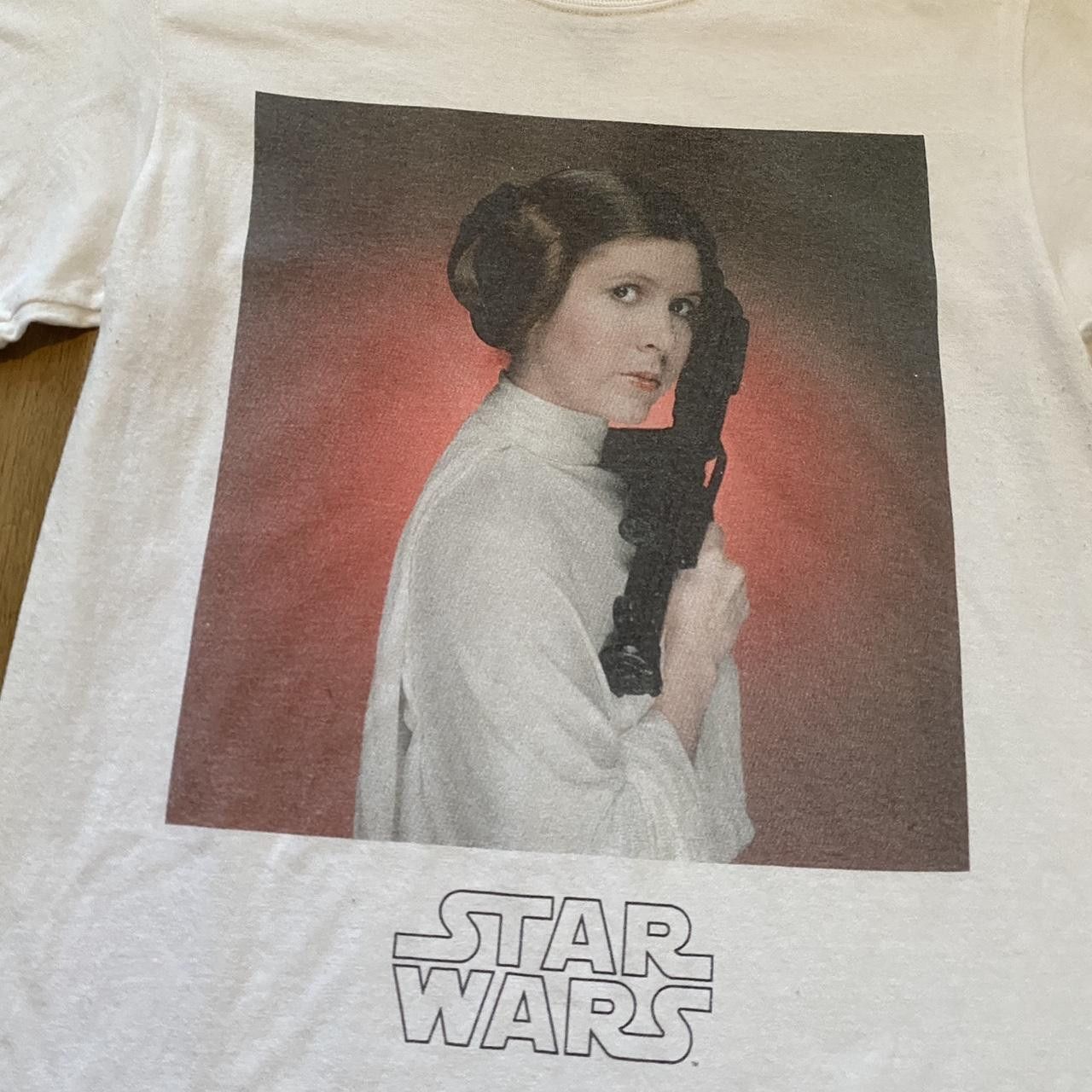 Star Wars White Star Wars Princess Leia t-shirt, featuring a Size US S / EU 44-46 / 1 - 2 Thumbnail